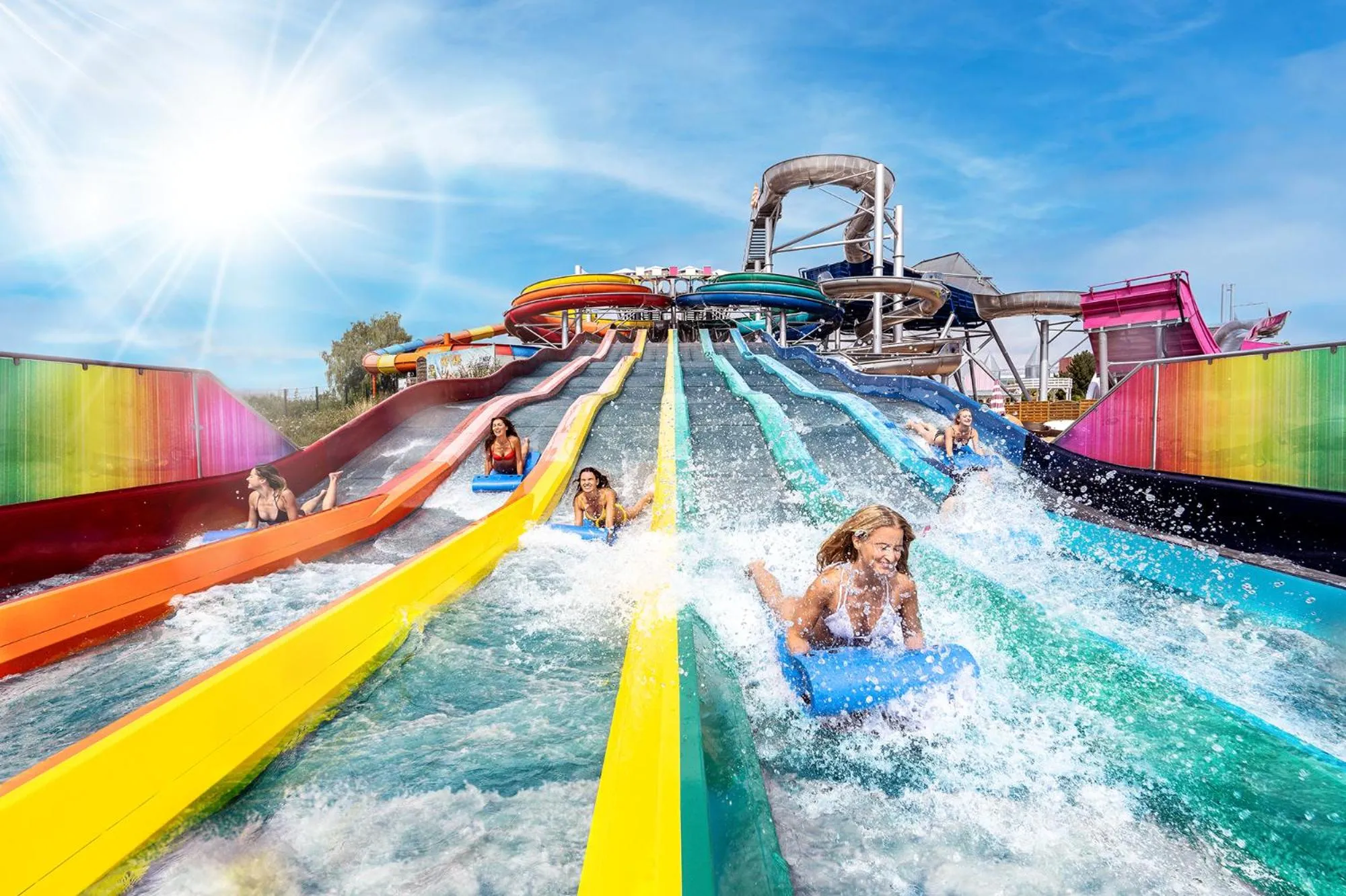 Aqua park in Hotel Nummerhof