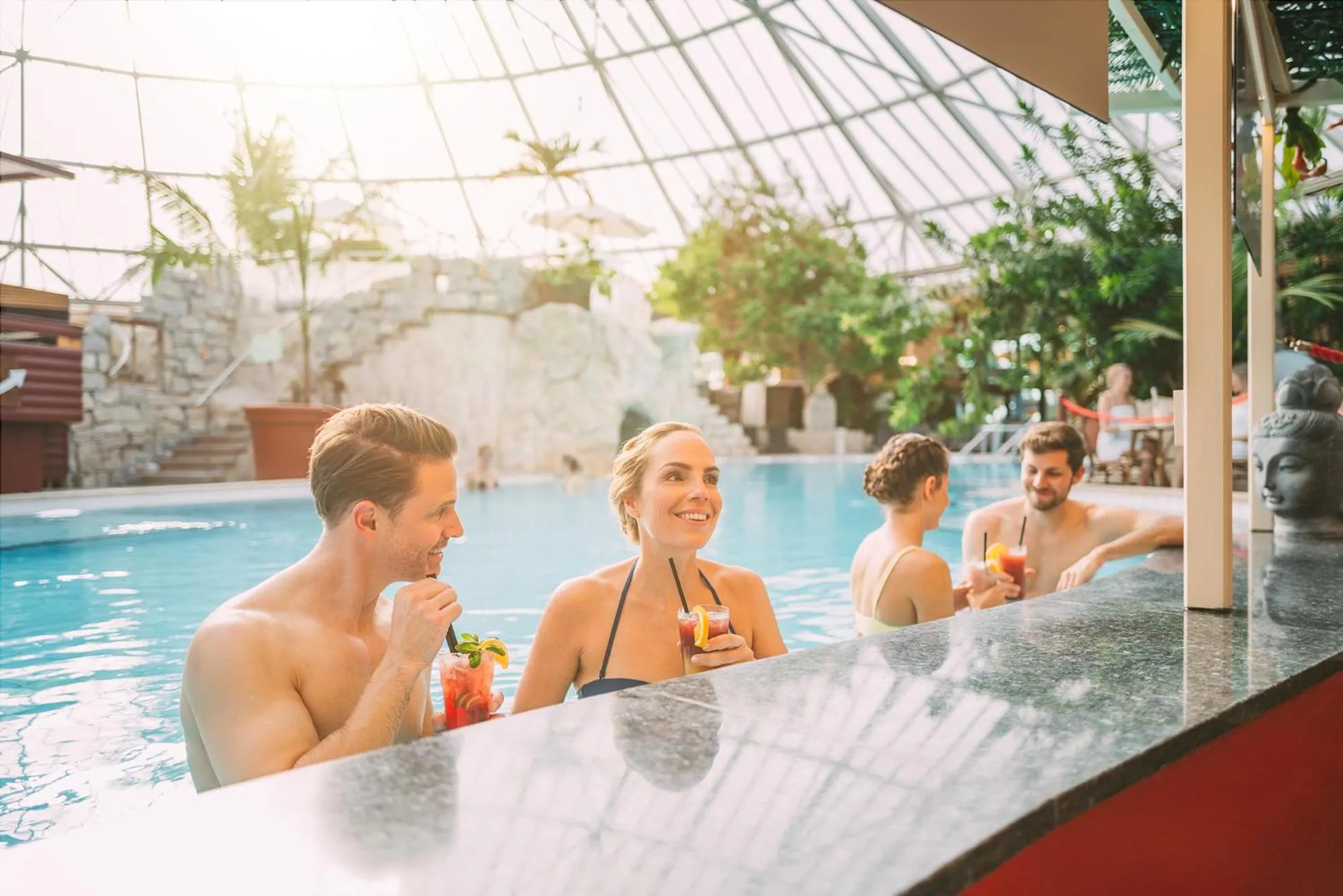 Aqua park in Hotel Nummerhof