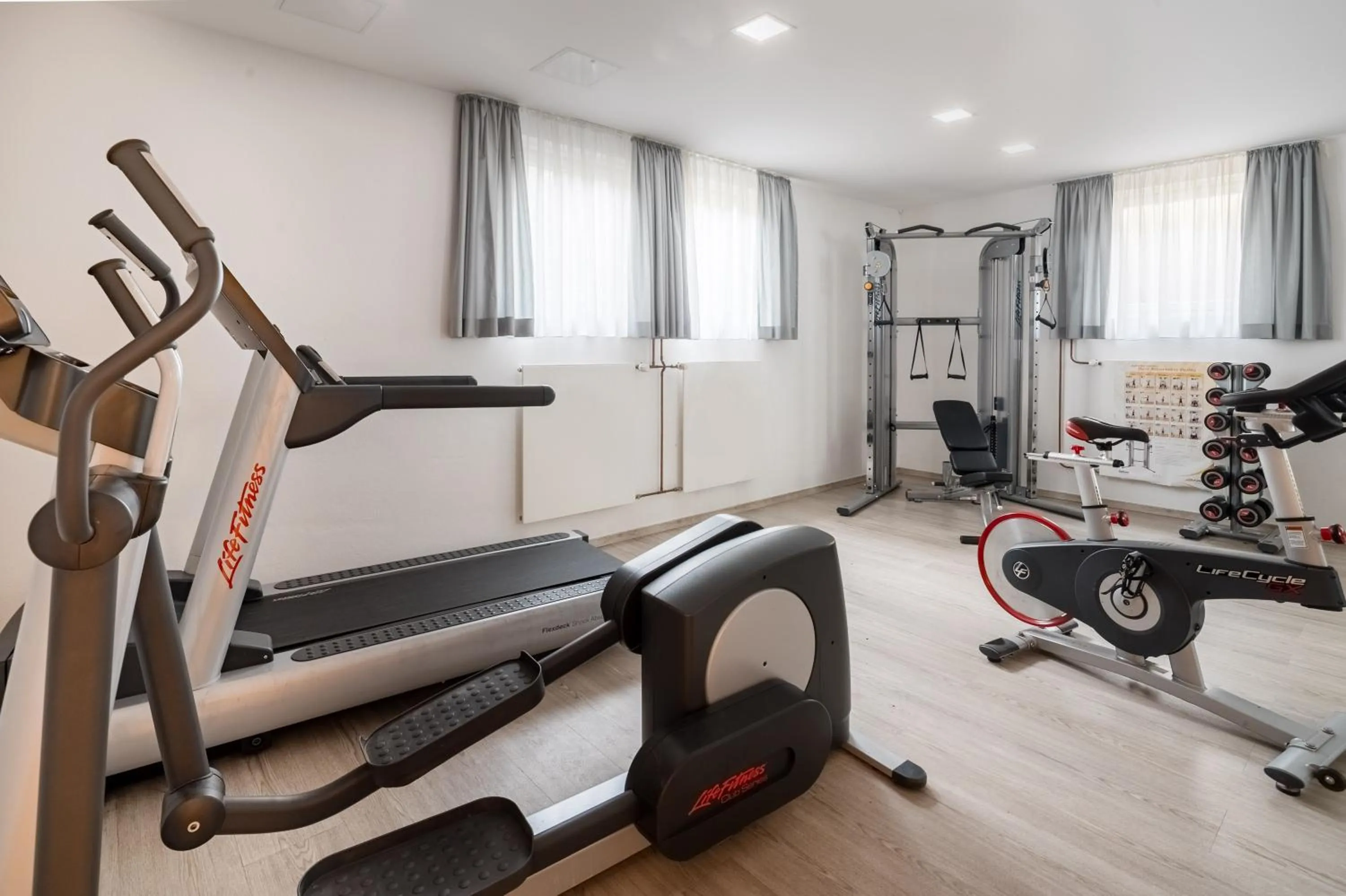 Fitness centre/facilities in Hotel Nummerhof