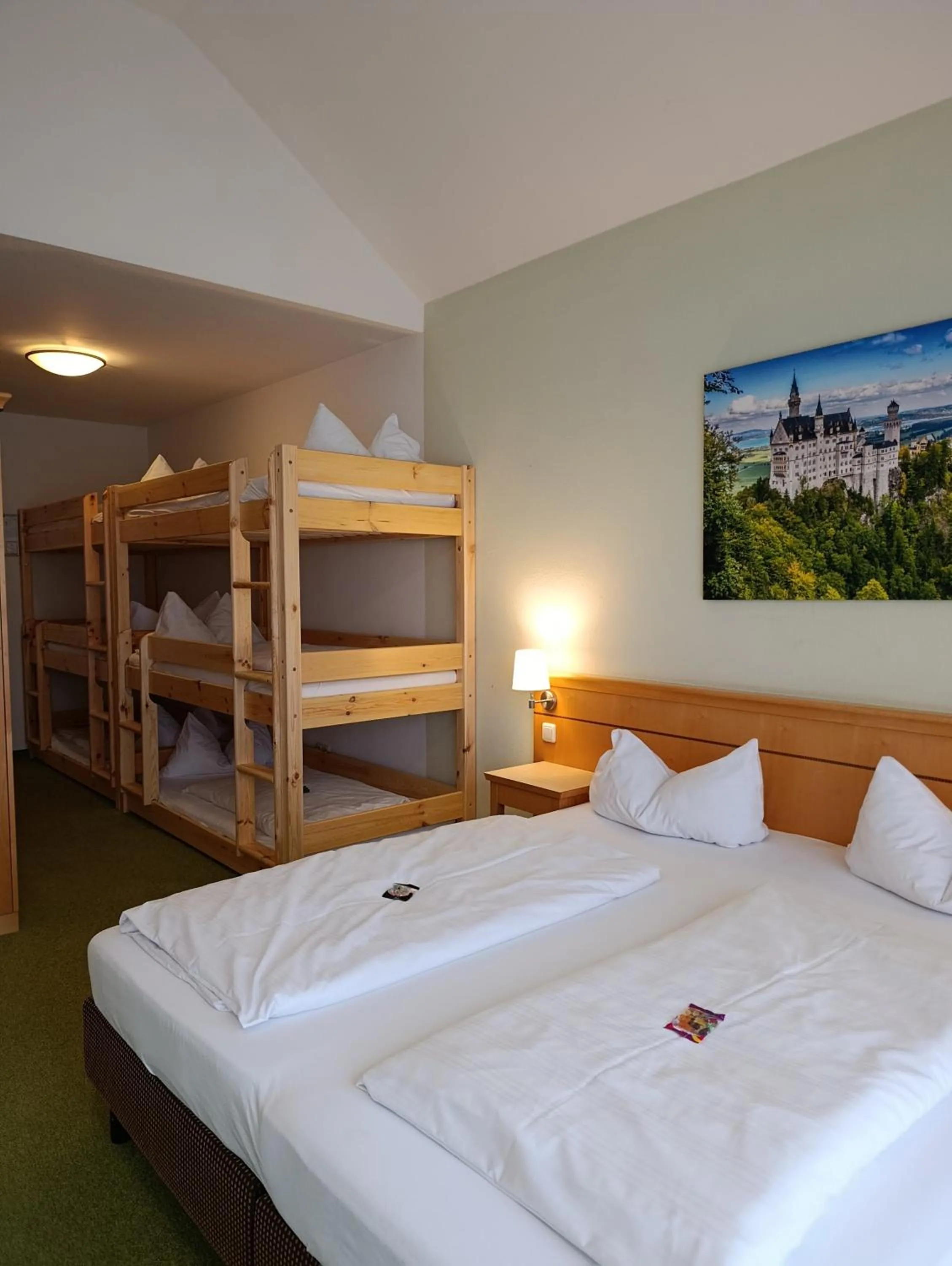 Bed in Hotel Nummerhof