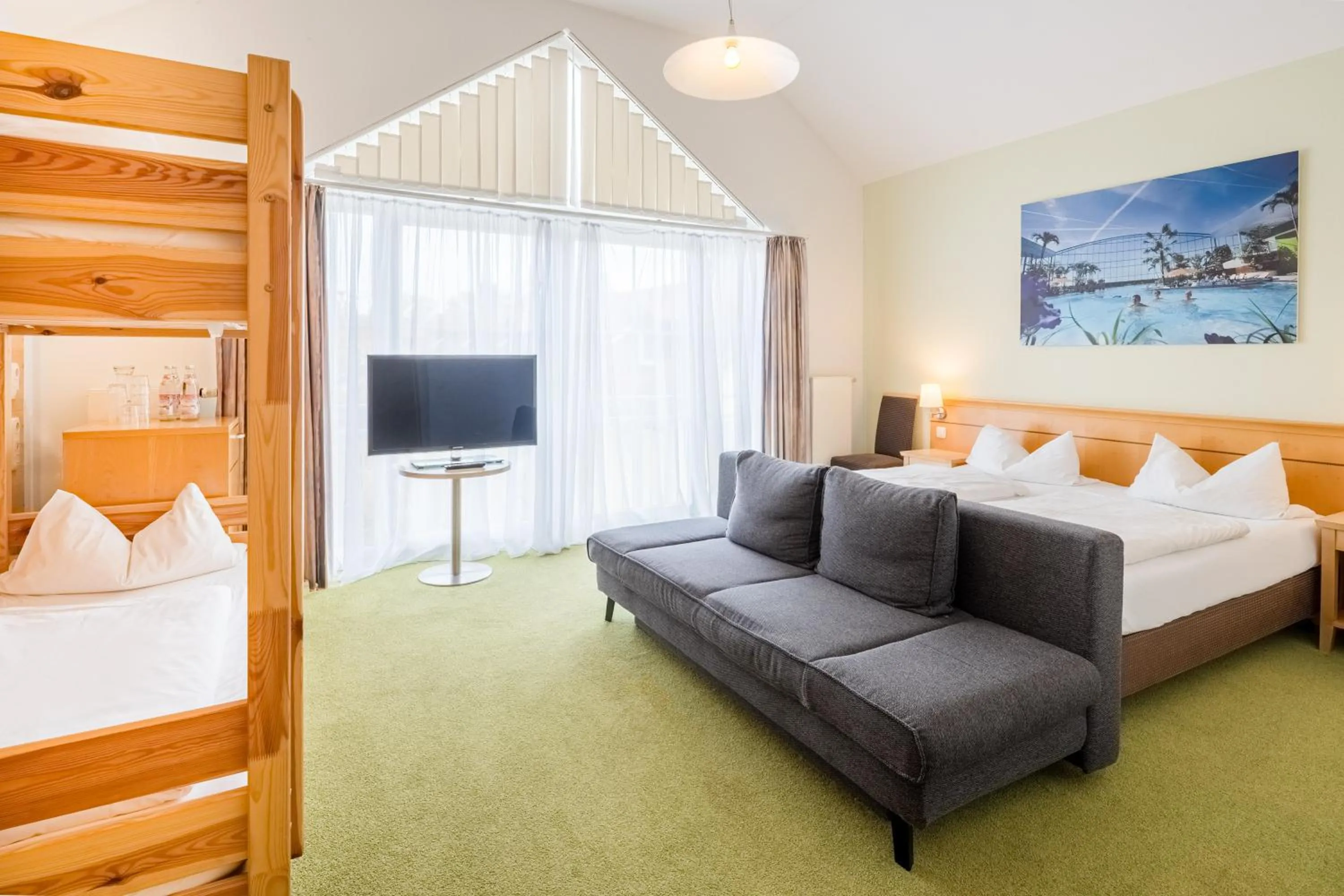 Bed in Hotel Nummerhof