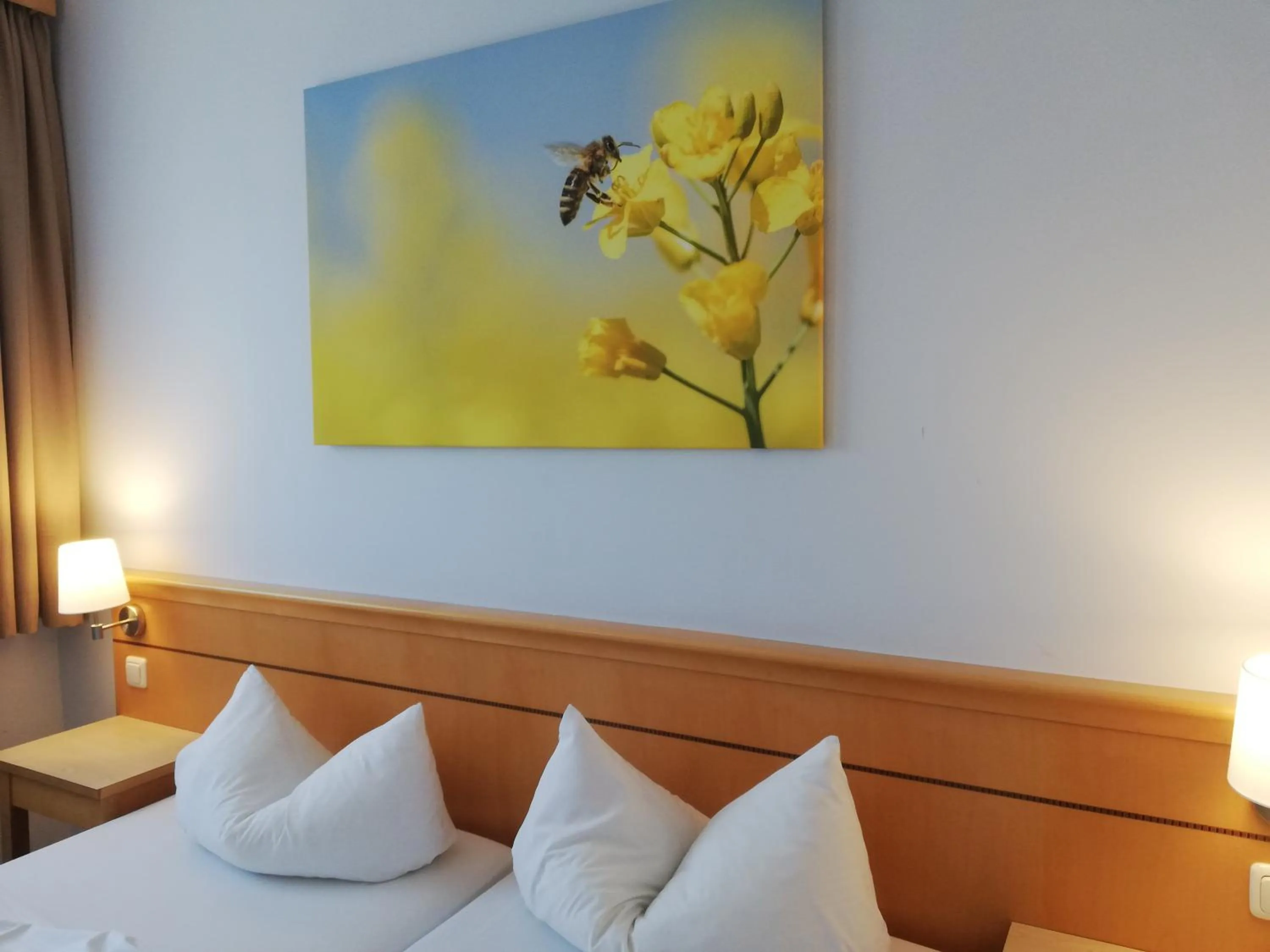 Bedroom, Bed in Hotel Nummerhof