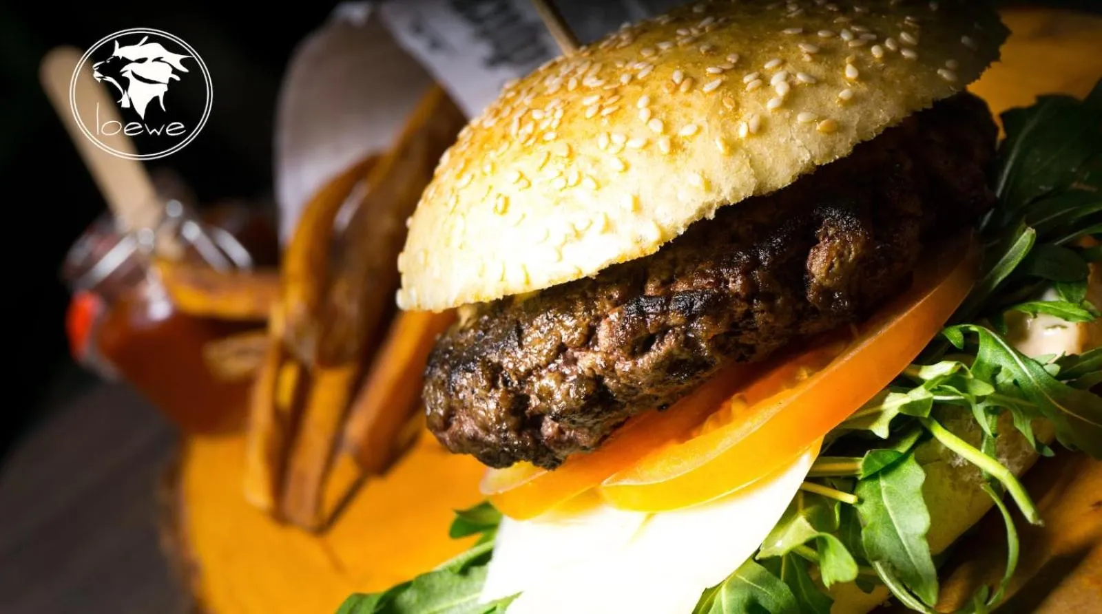 Food close-up in Hotel Restaurant zum Löwen