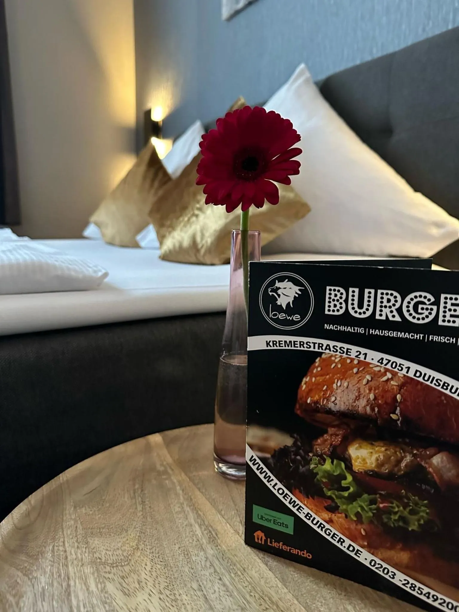 Bed in Hotel Restaurant zum Löwen