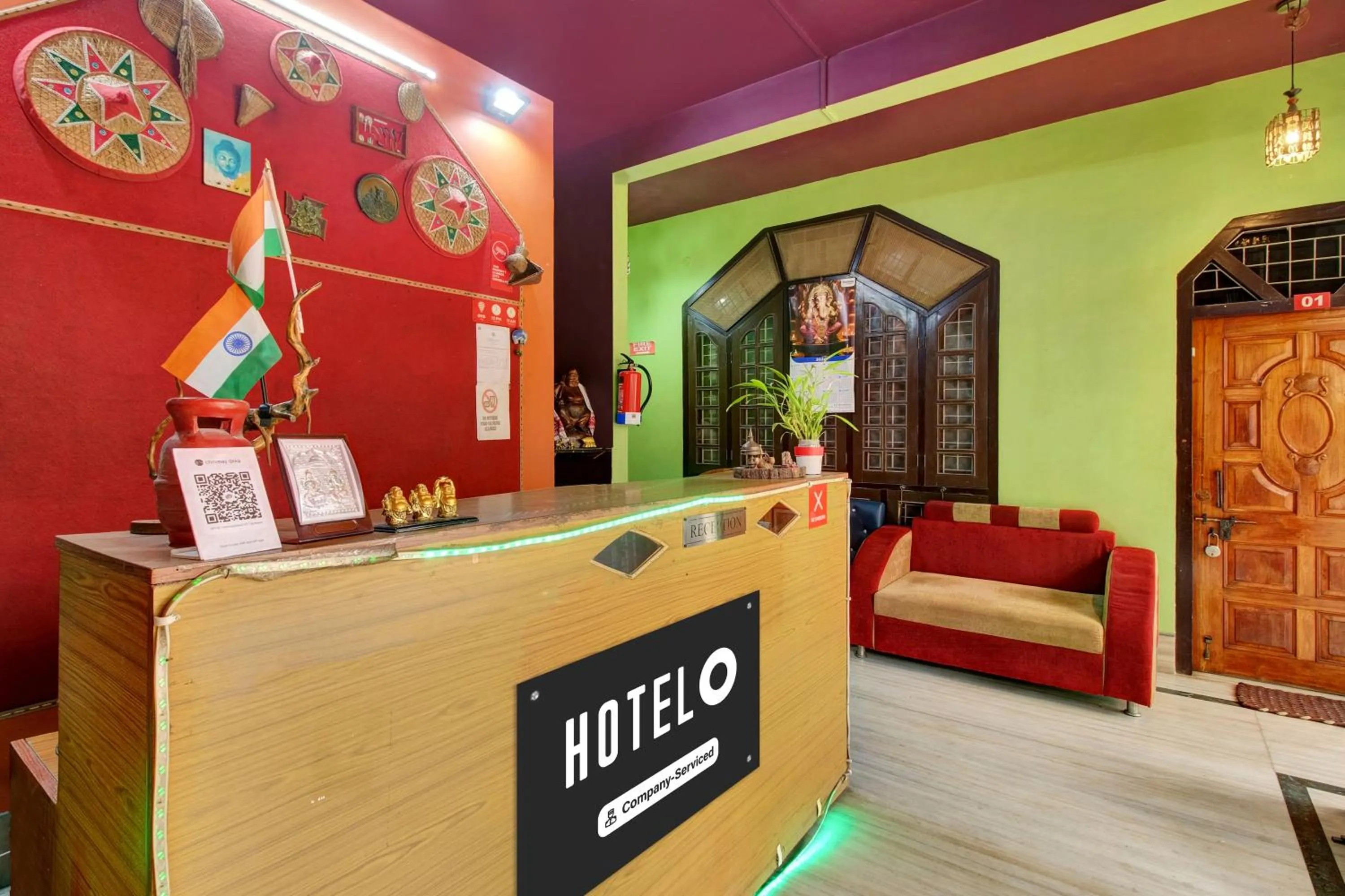 Lobby or reception in Super Hotel O Gorchuk Guwahati