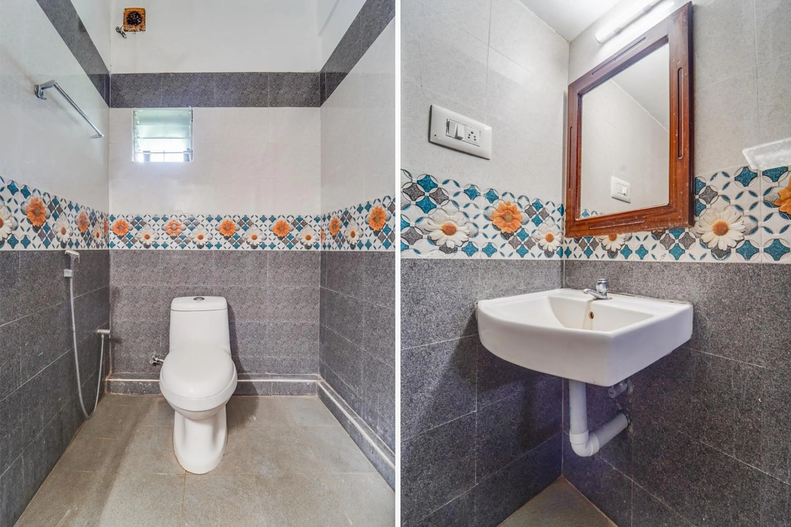 Bathroom in Super Hotel O Kanyakumari Near Sunrise View formerly Jaisas Paradise