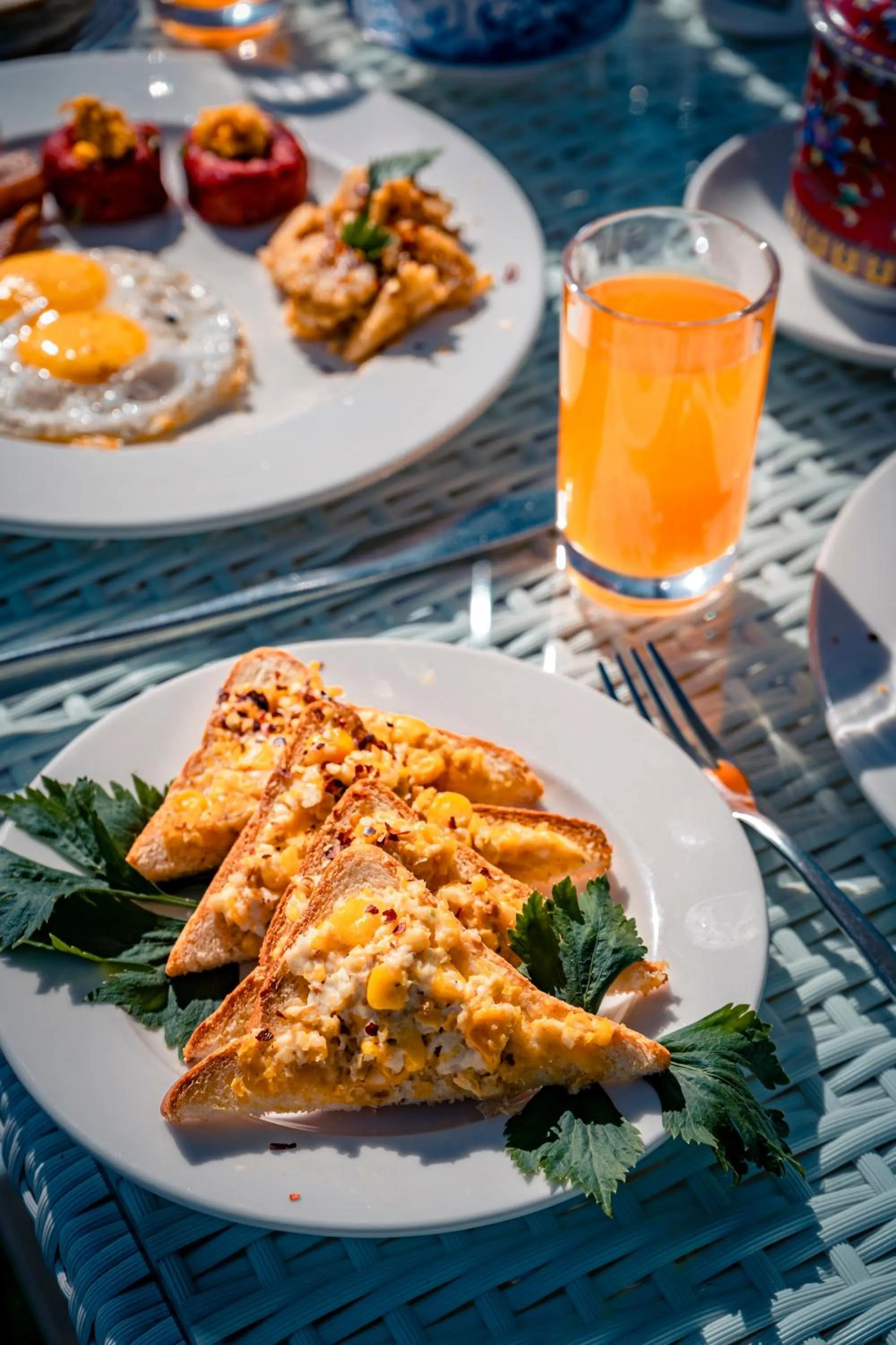 Food and drinks in The Temi Bungalow South Sikkim