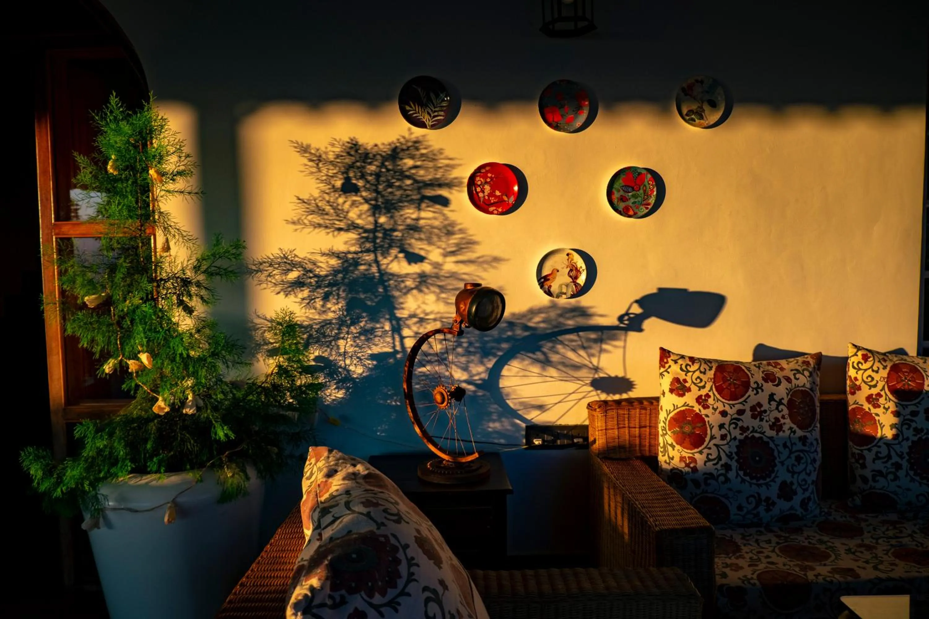 Seating area in The Temi Bungalow South Sikkim