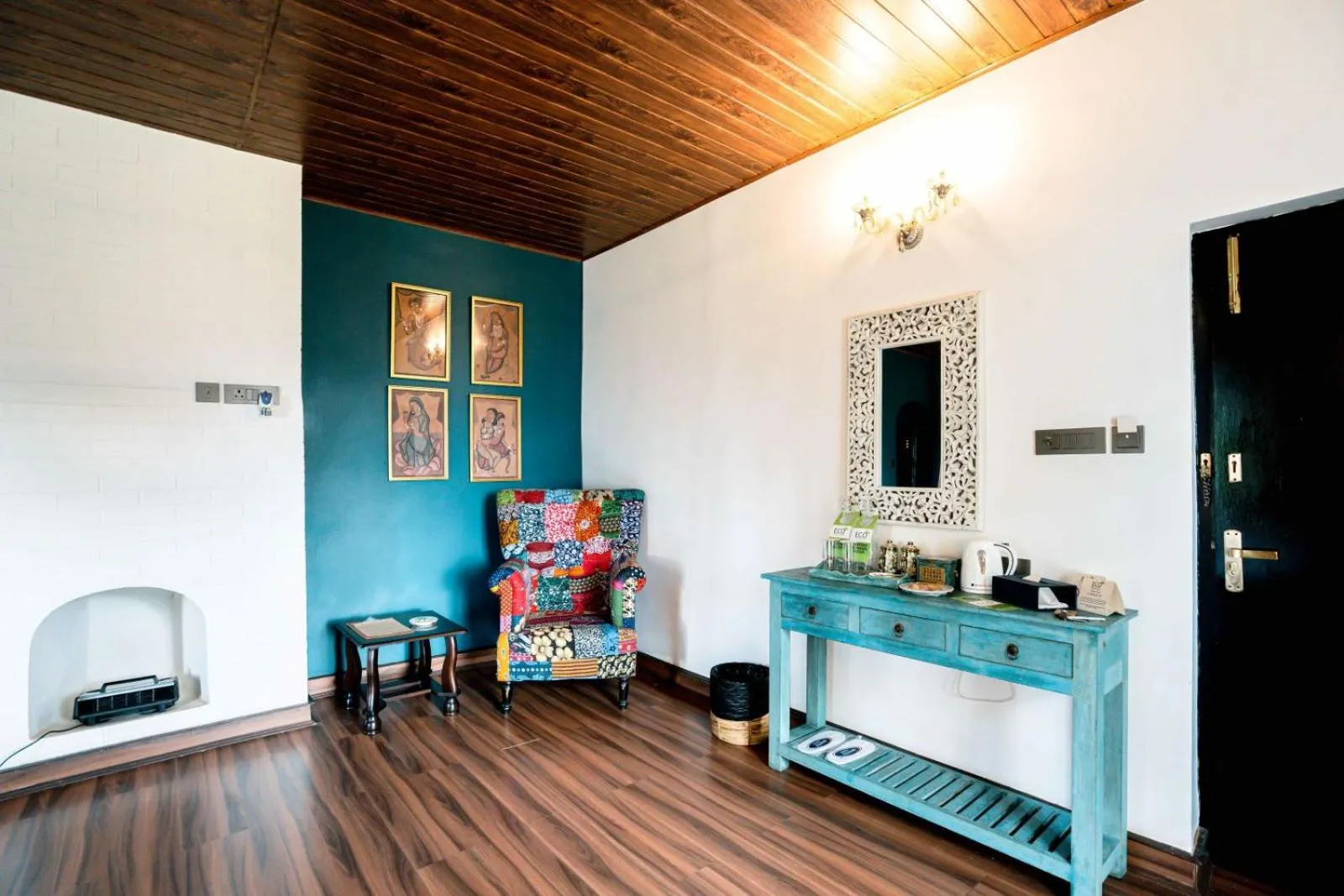 Bedroom in The Temi Bungalow South Sikkim