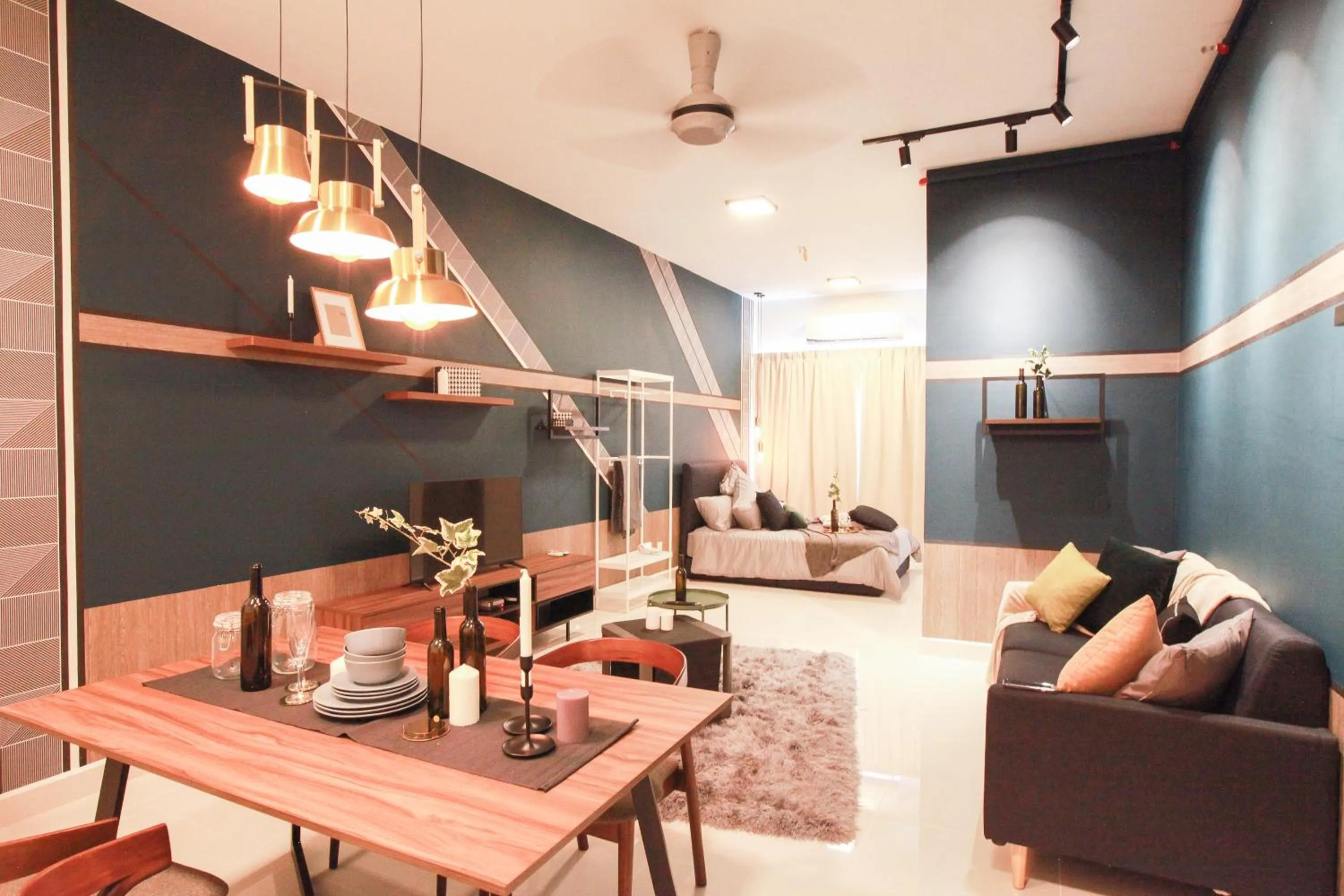 Living room in The Miere Suites @ KLIA Sepang