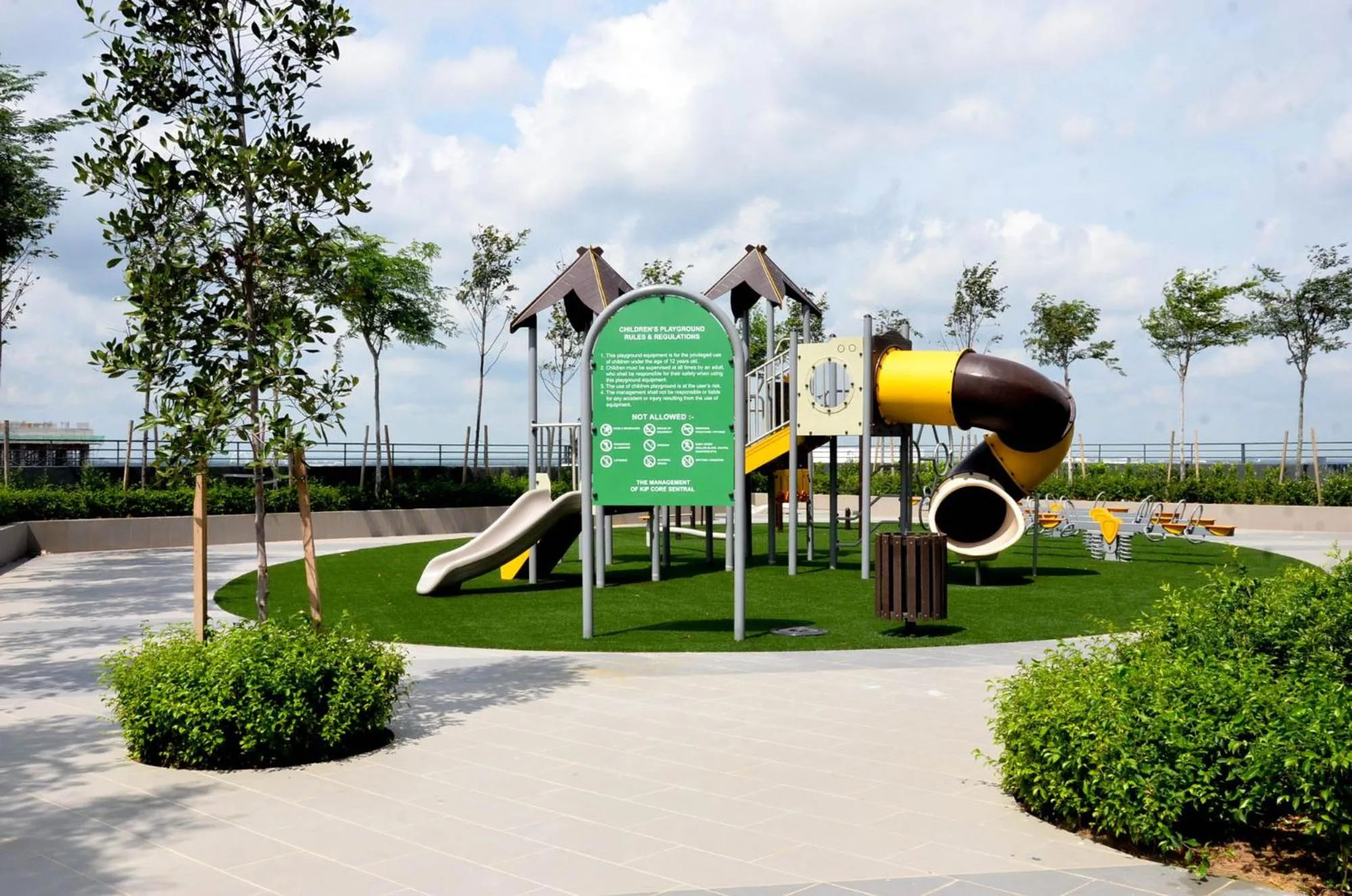 Children play ground in The Miere Suites @ KLIA Sepang
