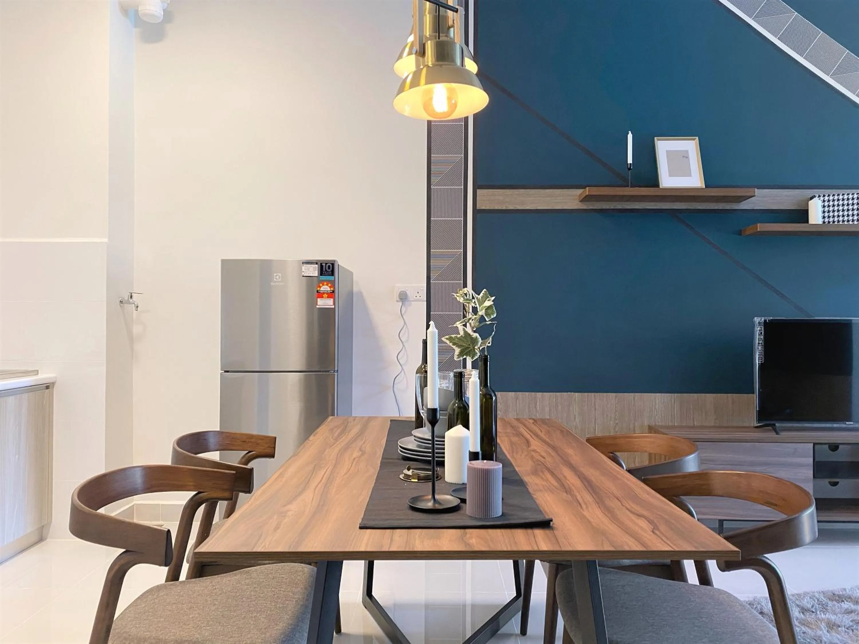 Dining area in The Miere Suites @ KLIA Sepang