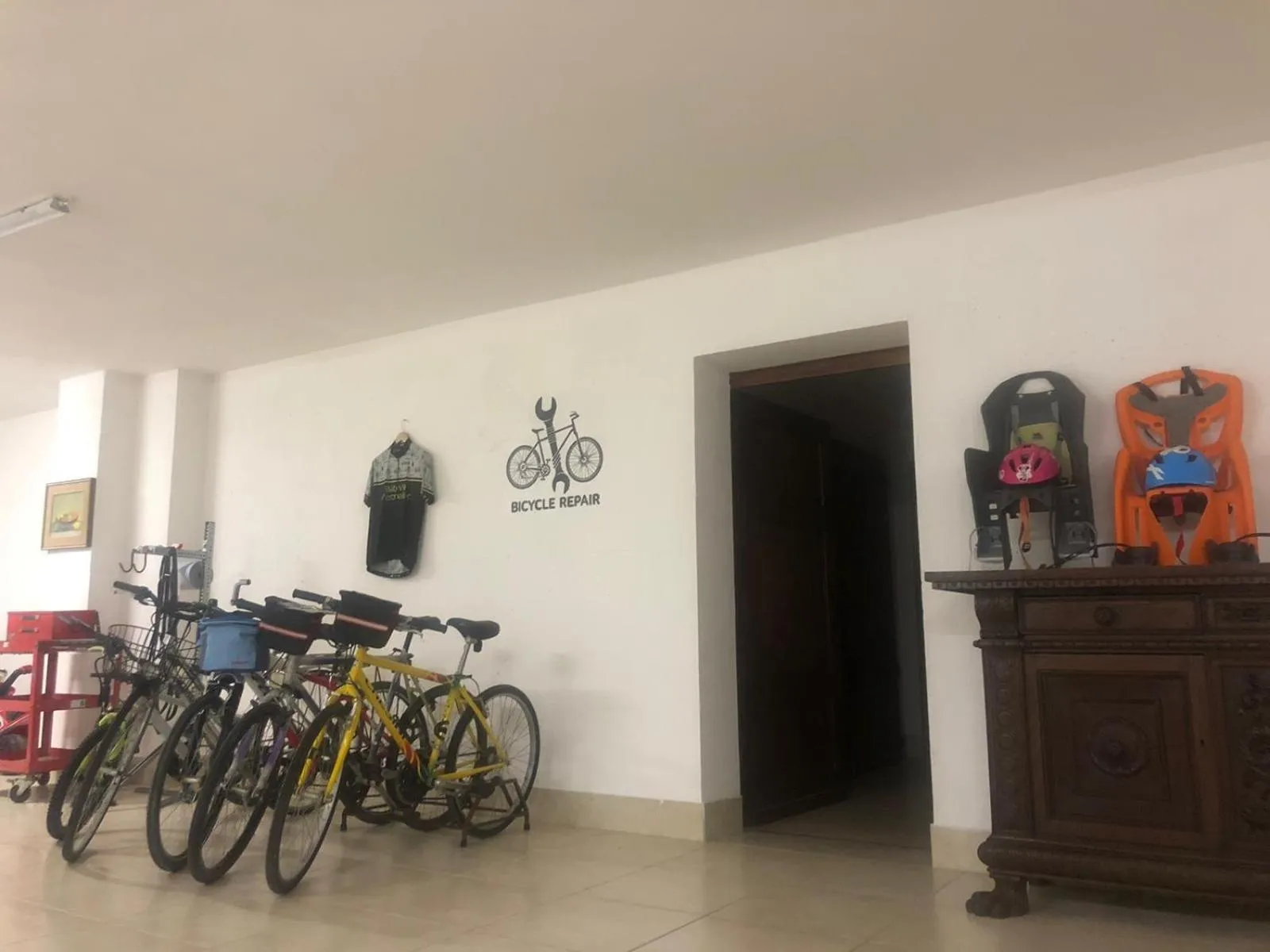 Patio in B&B Villa Verona Bike