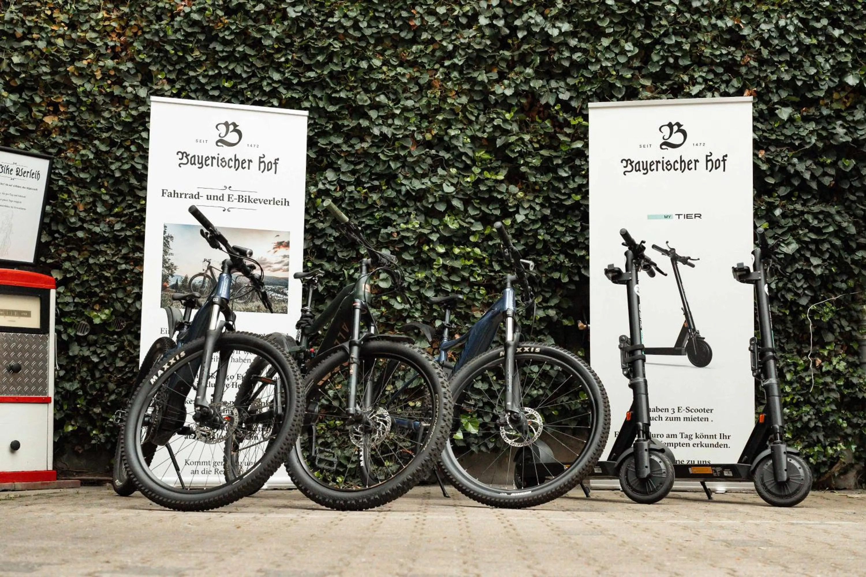 Patio in Boutique-Hotel Bayerischer Hof