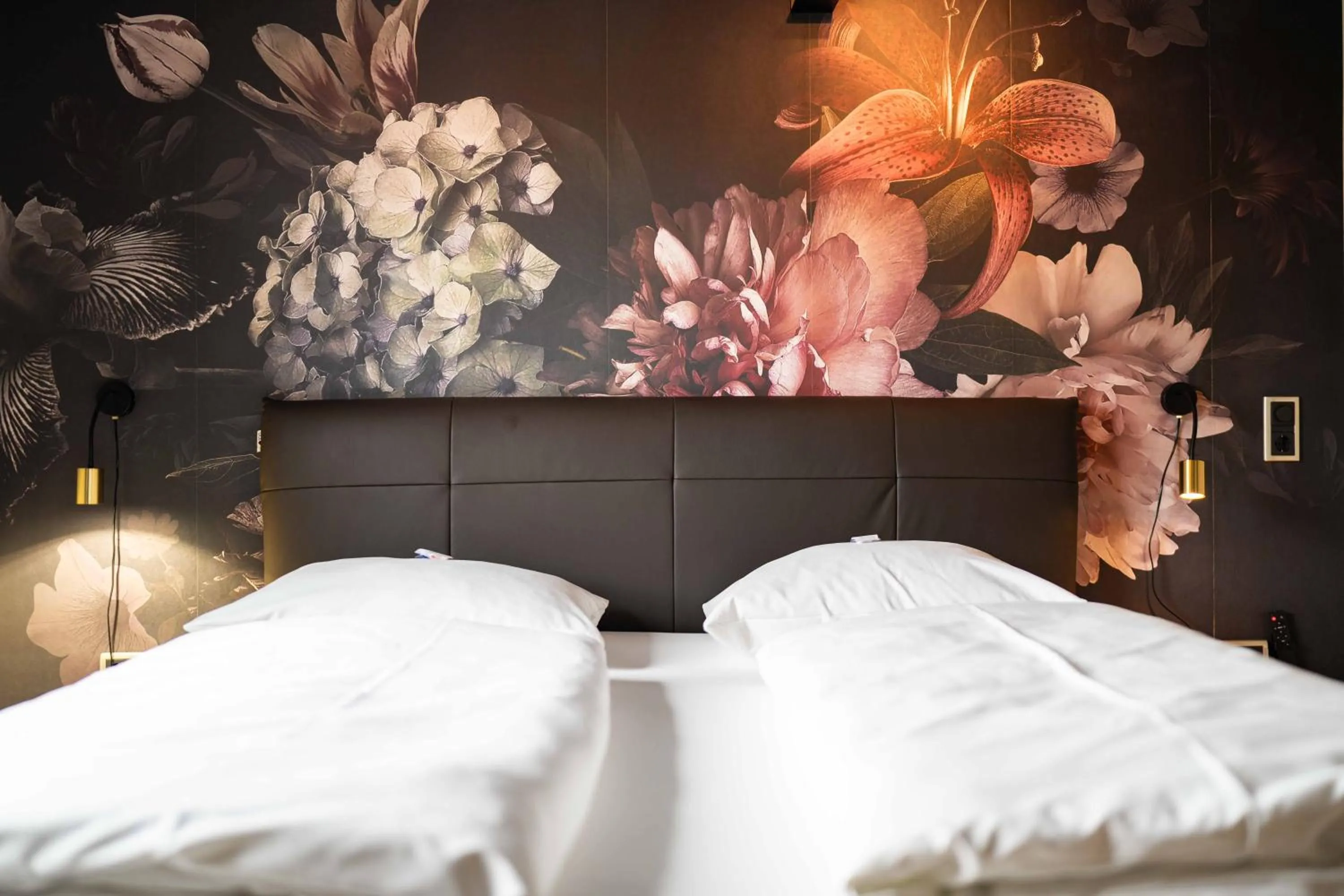 Bed in Boutique-Hotel Bayerischer Hof