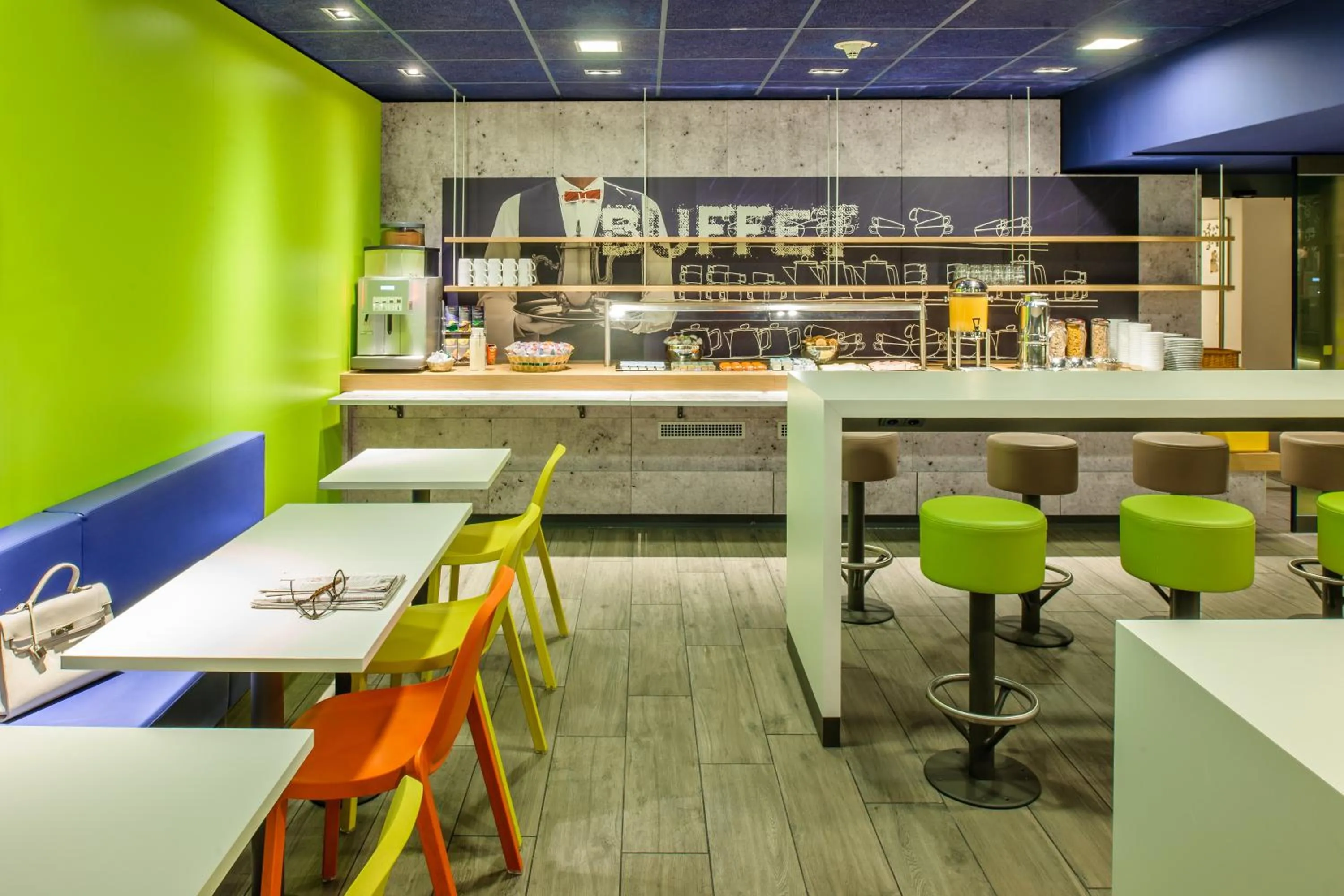 Restaurant/places to eat in ibis budget Stuttgart City Nord
