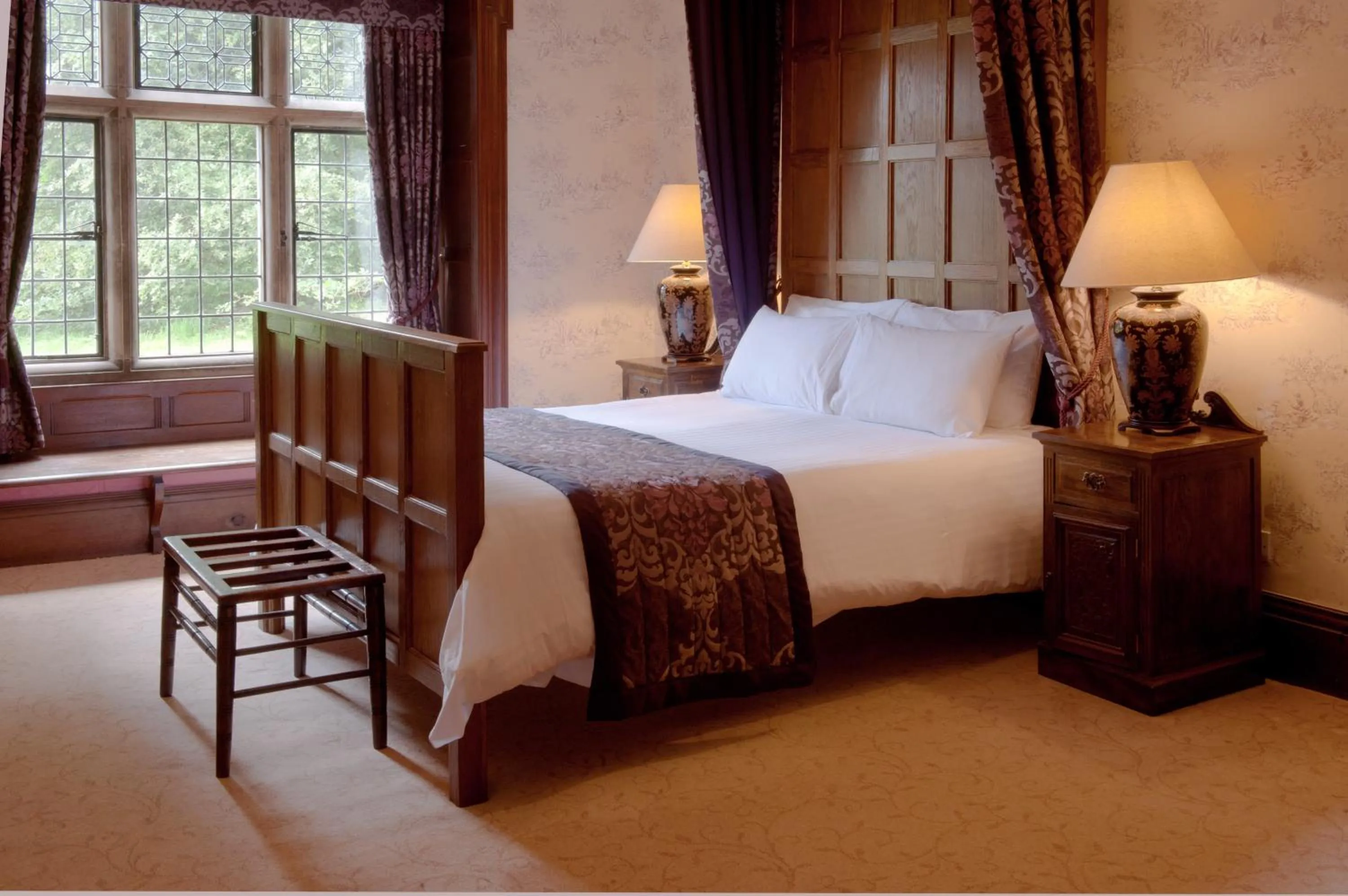 Bed in Otterburn Castle