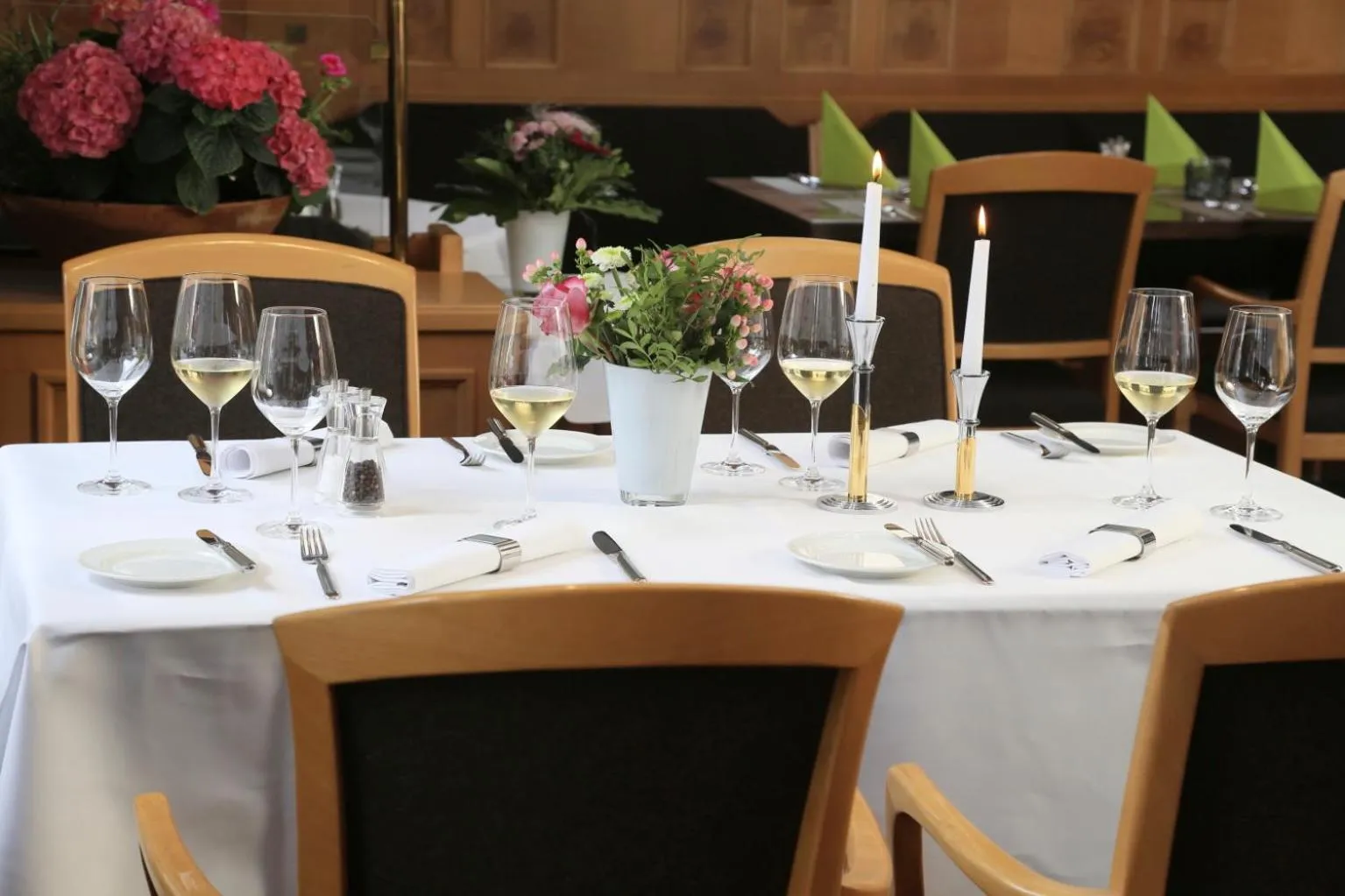 Dining area in Landidyll Hotel Lamm