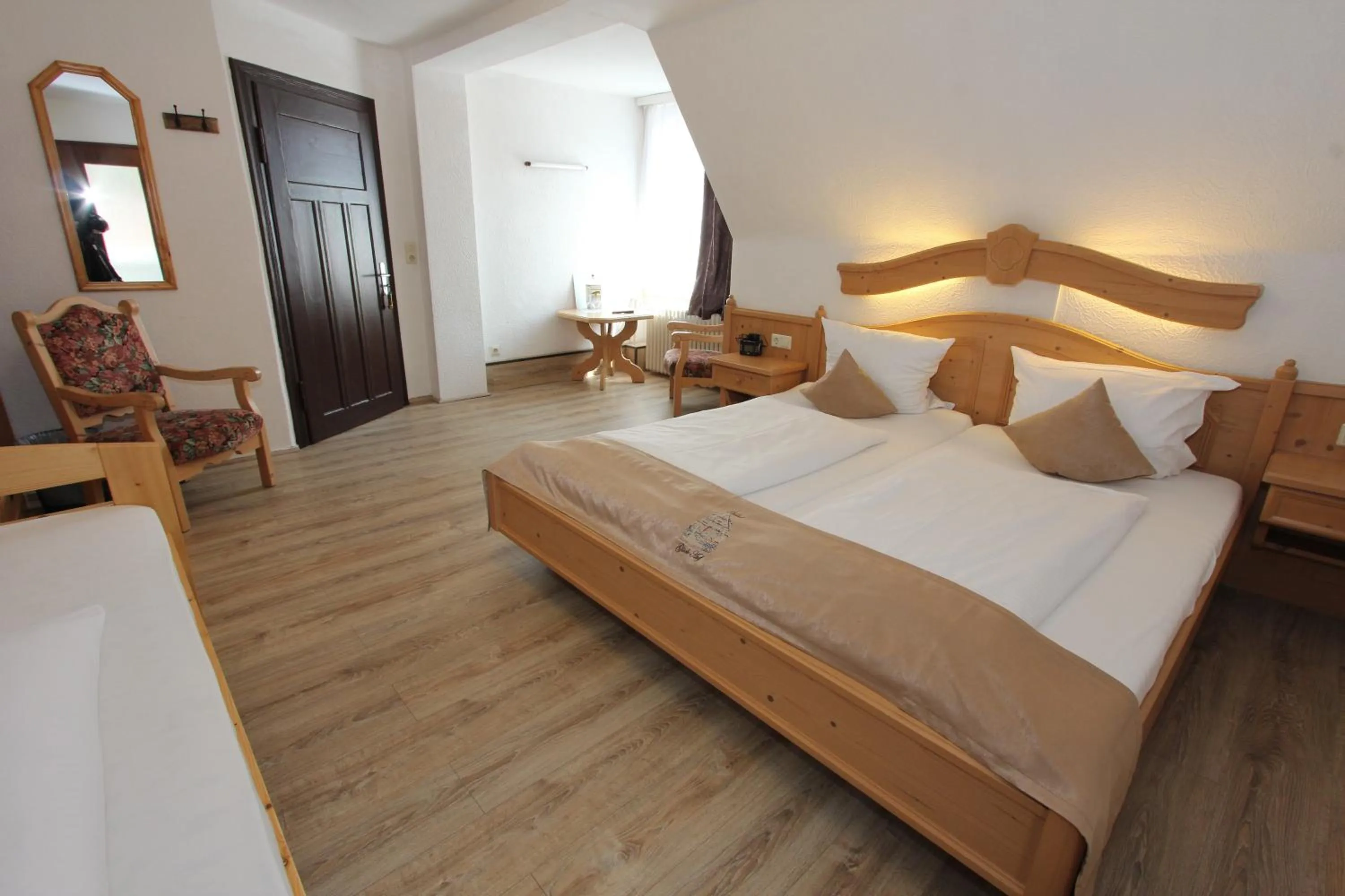 Bed in Hotel "Glück Auf "