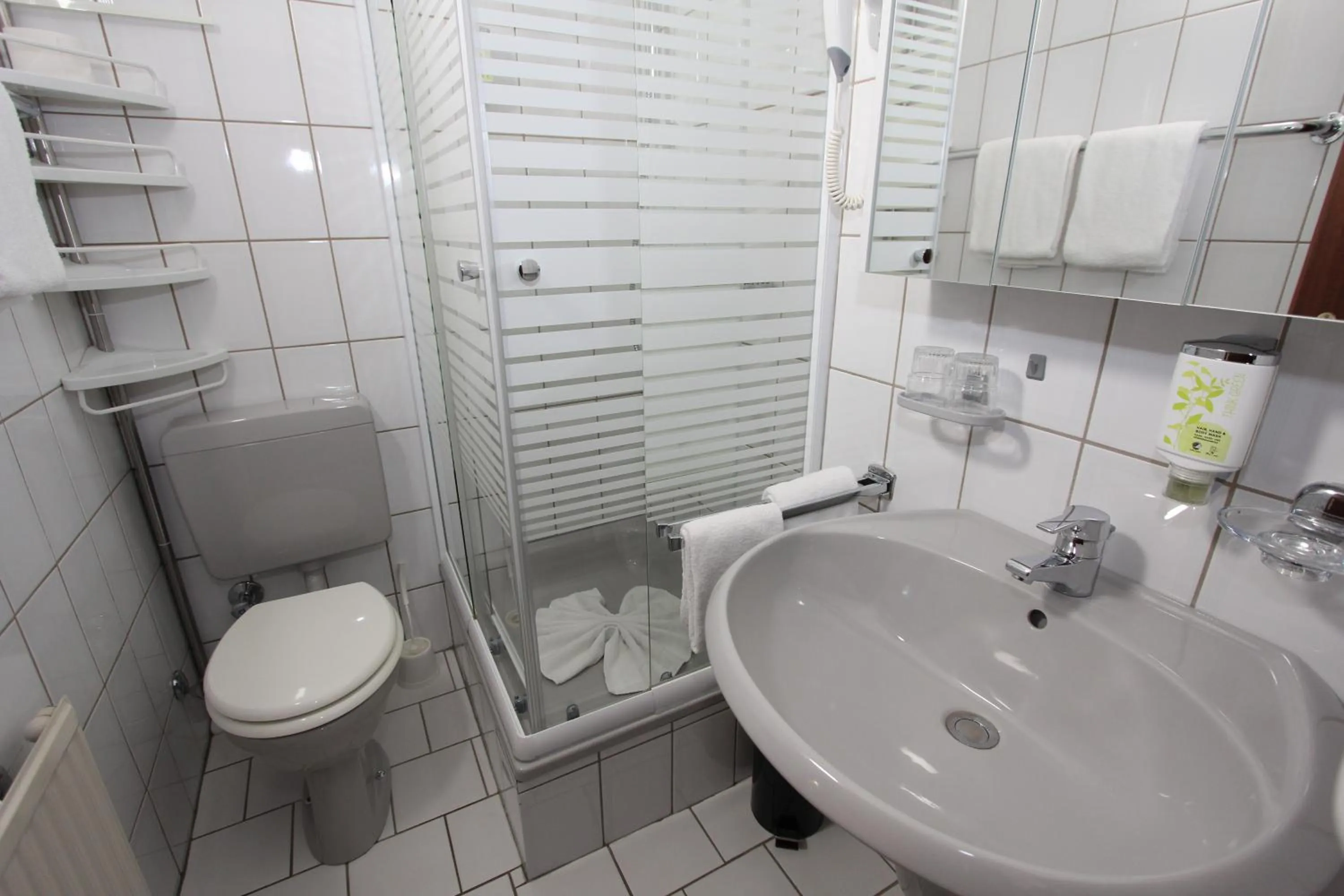 Shower in Hotel "Glück Auf "