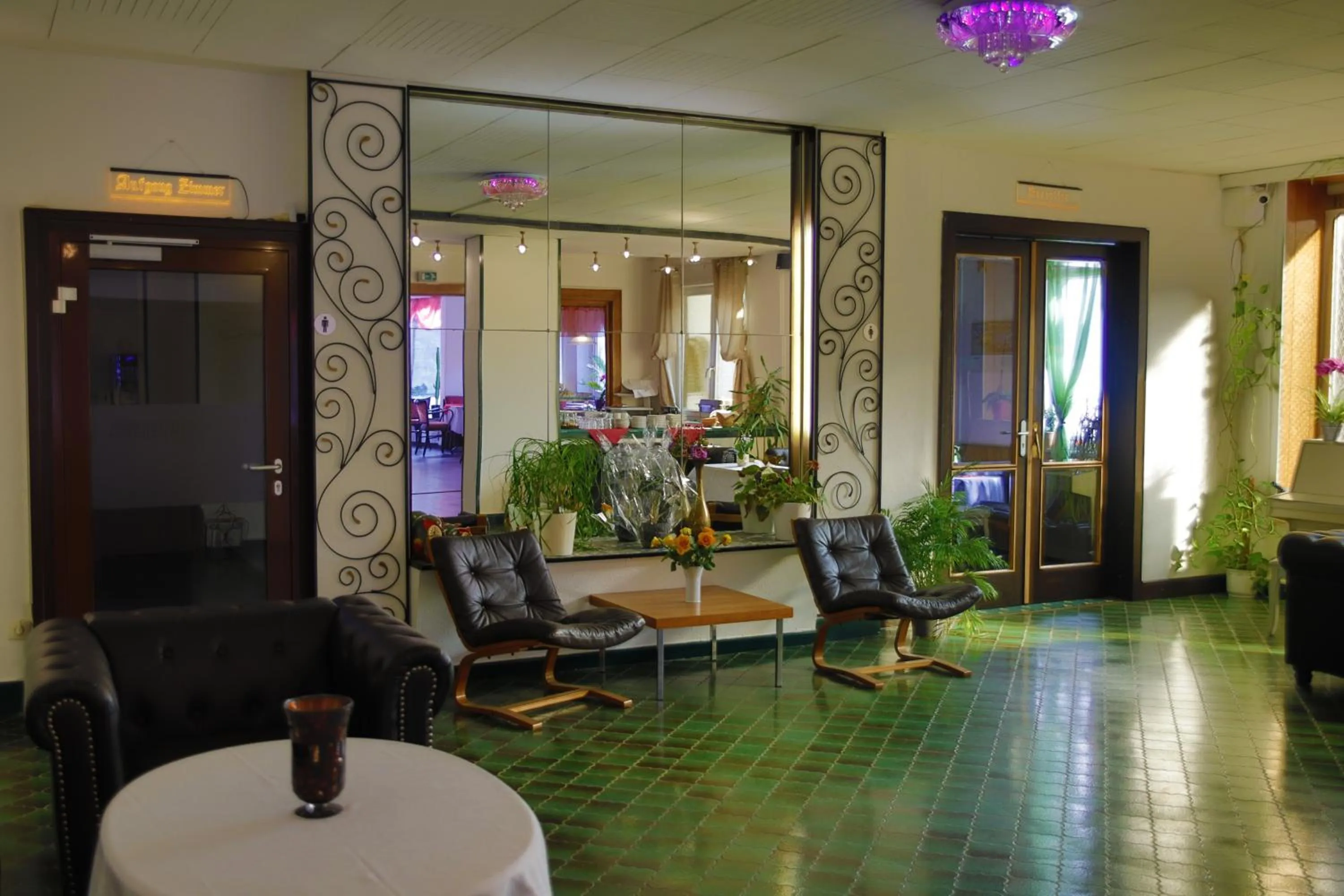 Lobby or reception in Hotel "Glück Auf "