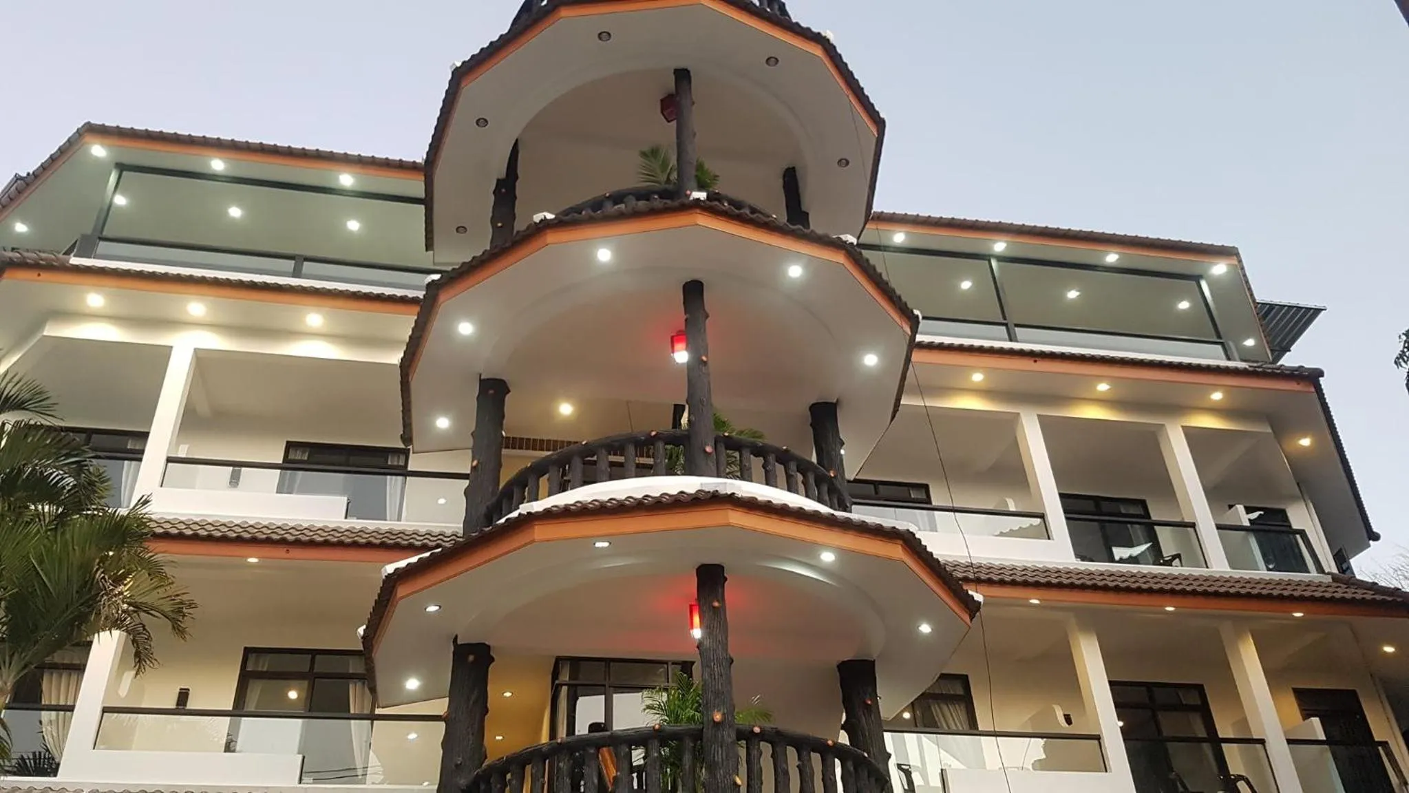 Property building in La Capannina Hotel Patong