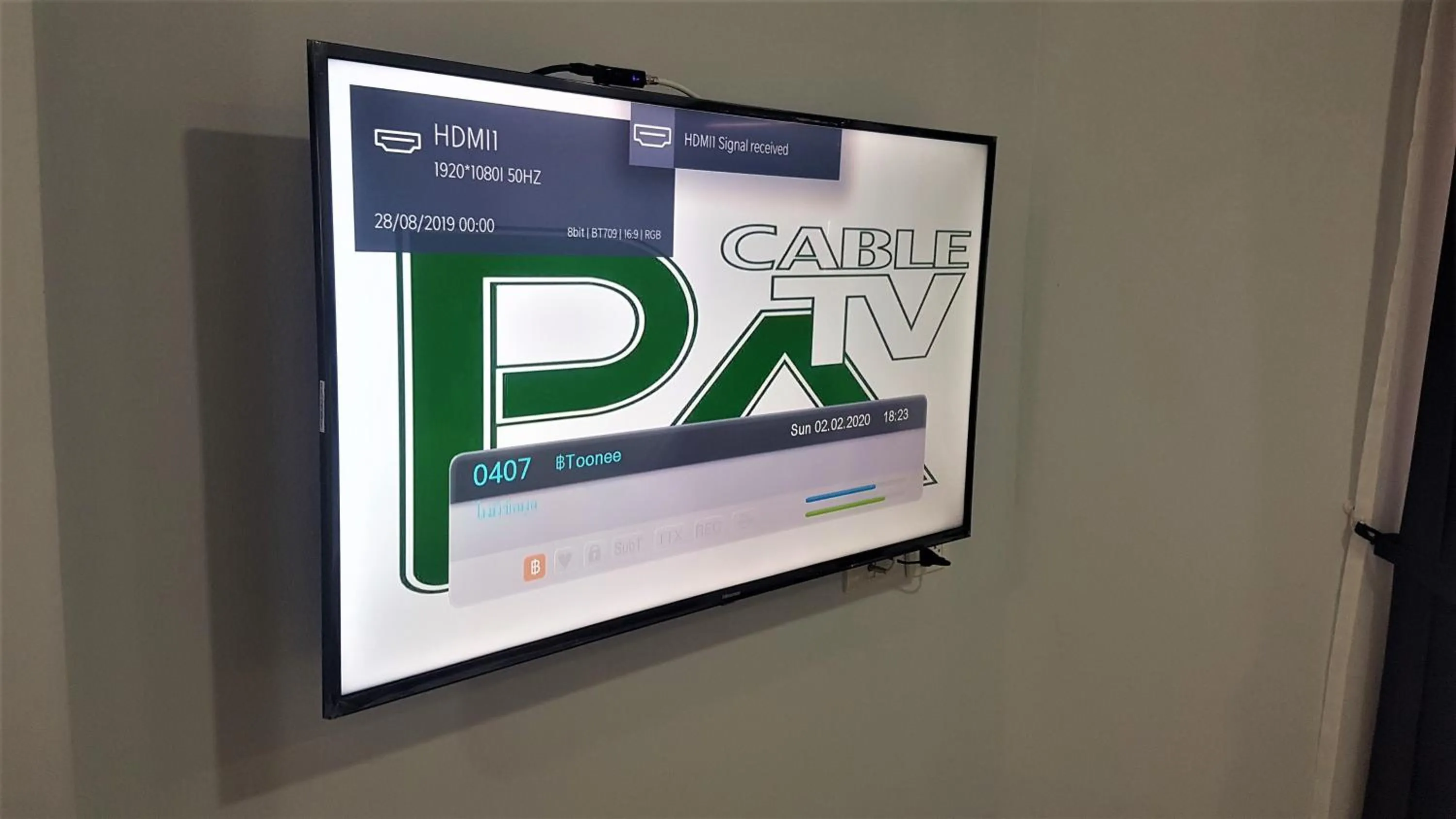 TV and multimedia in La Capannina Hotel Patong