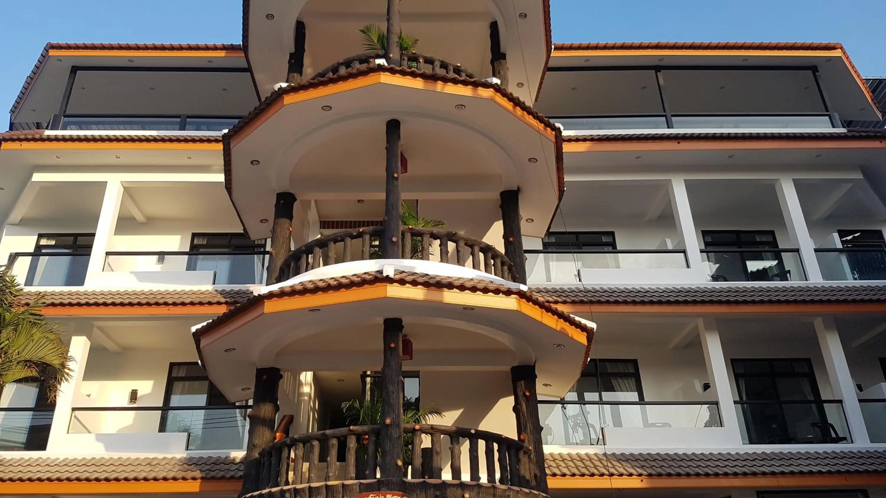 Property building in La Capannina Hotel Patong