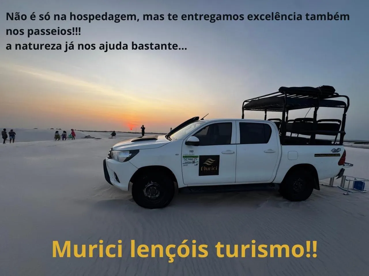 Natural landscape in Chalé Murici Lençóis