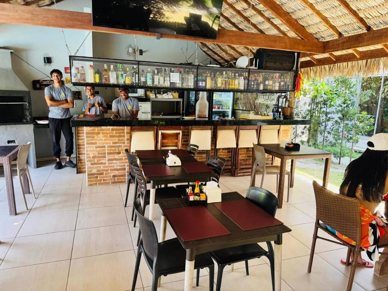 Restaurant/places to eat in Chalé Murici Lençóis