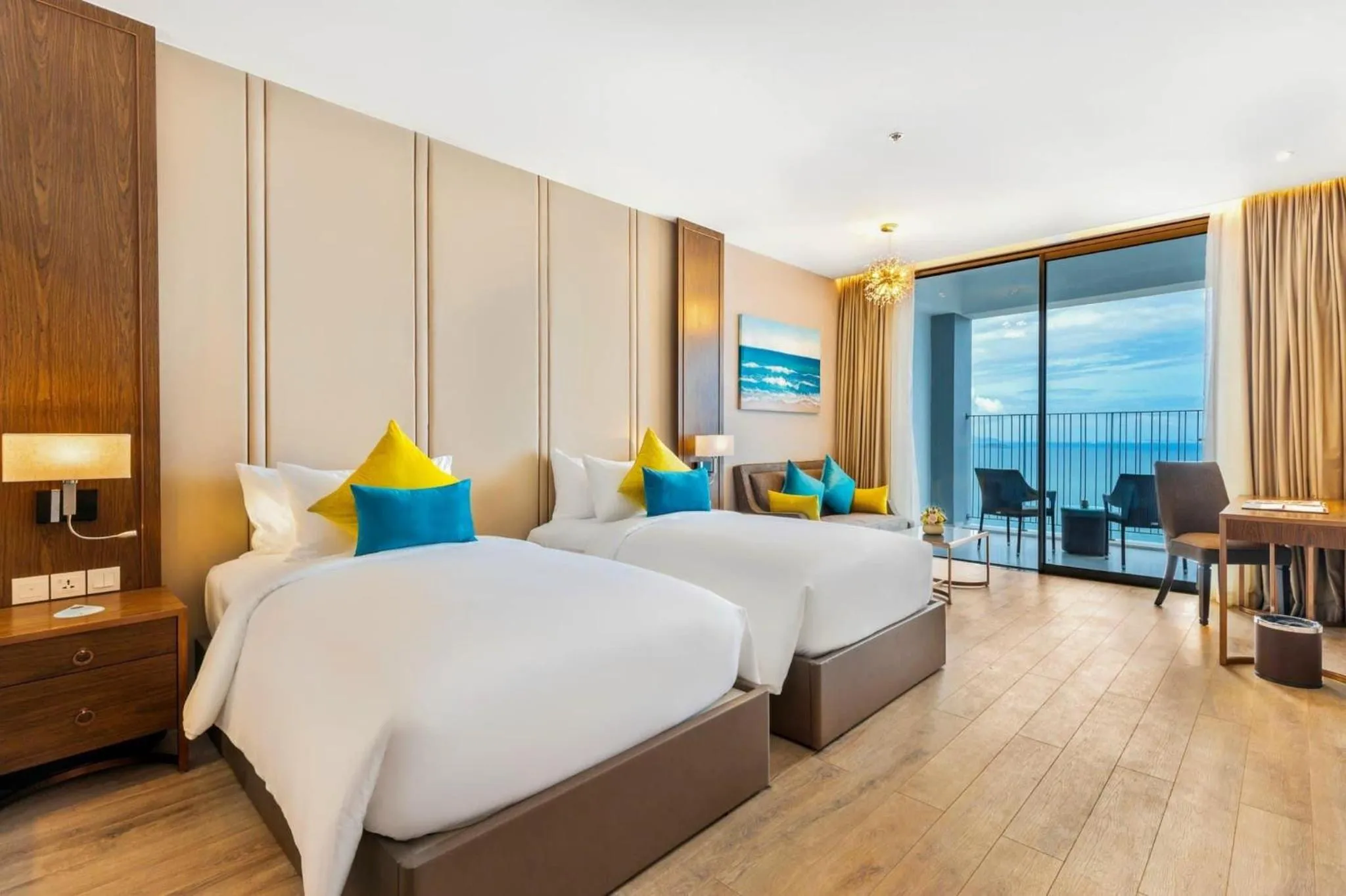 Bedroom in Homie Panorama Beachfront Residences Nha Trang