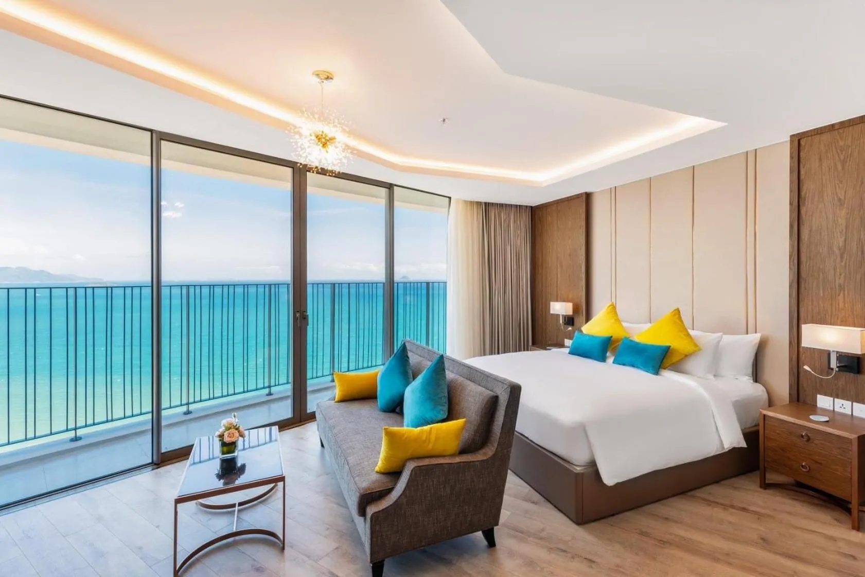 Sea view in Homie Panorama Beachfront Residences Nha Trang