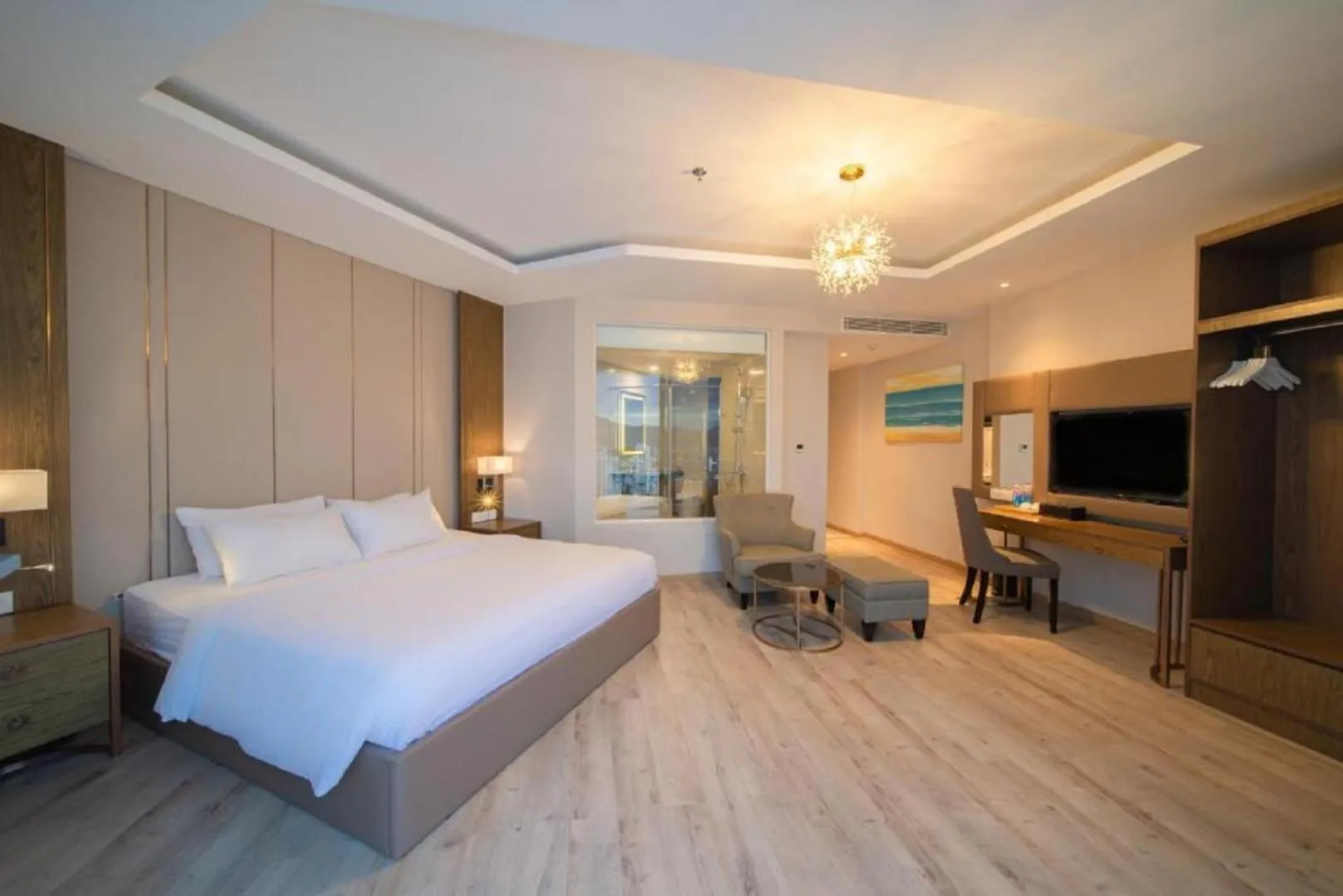 Bedroom in Homie Panorama Beachfront Residences Nha Trang