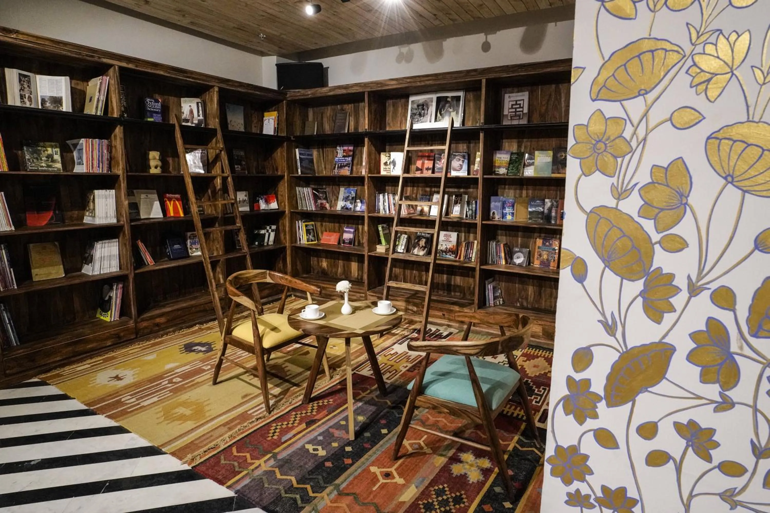 Library in Brij Nest, Jaipur - An All Suite Boutique Hotel