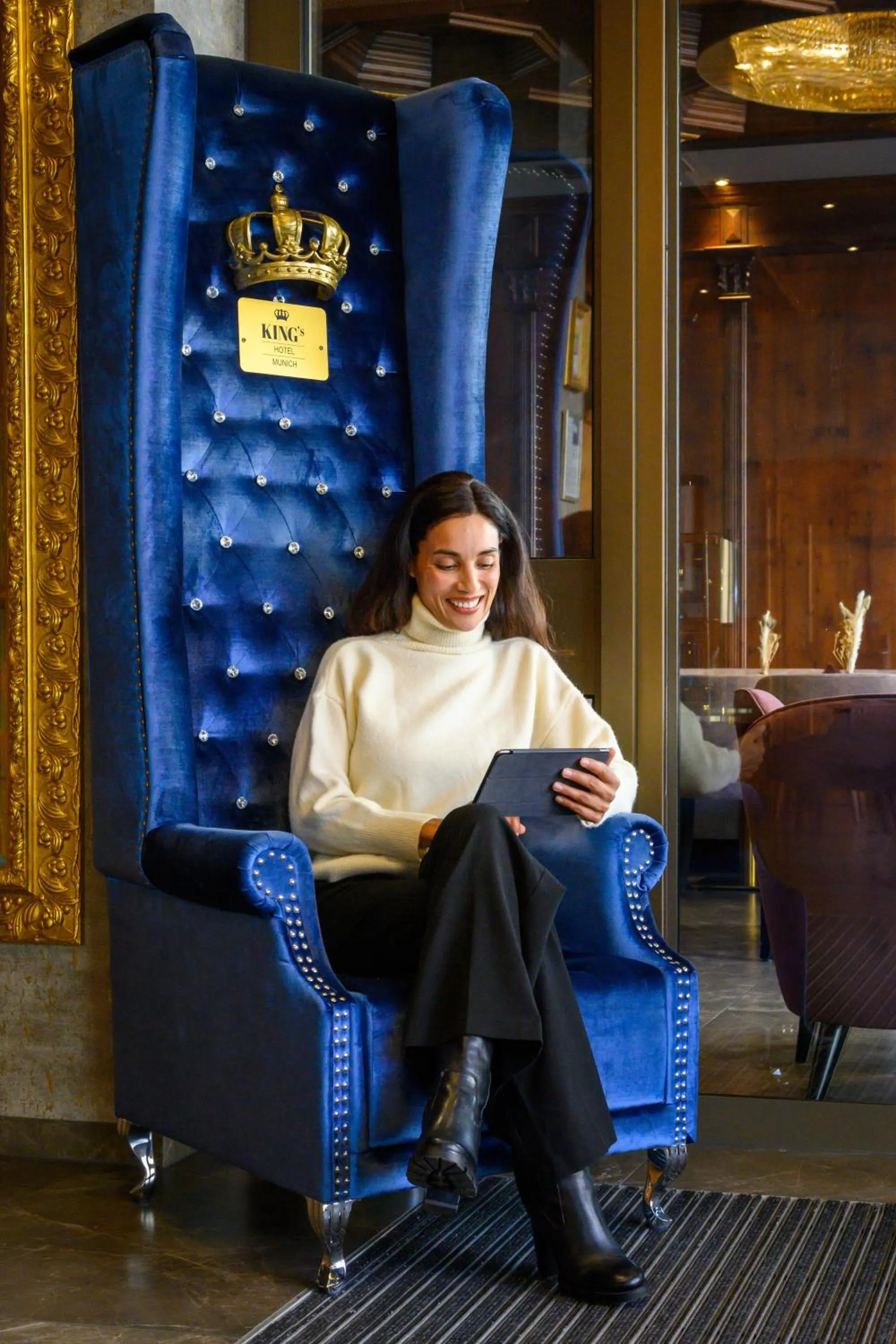 Lobby or reception in KING's Hotel First