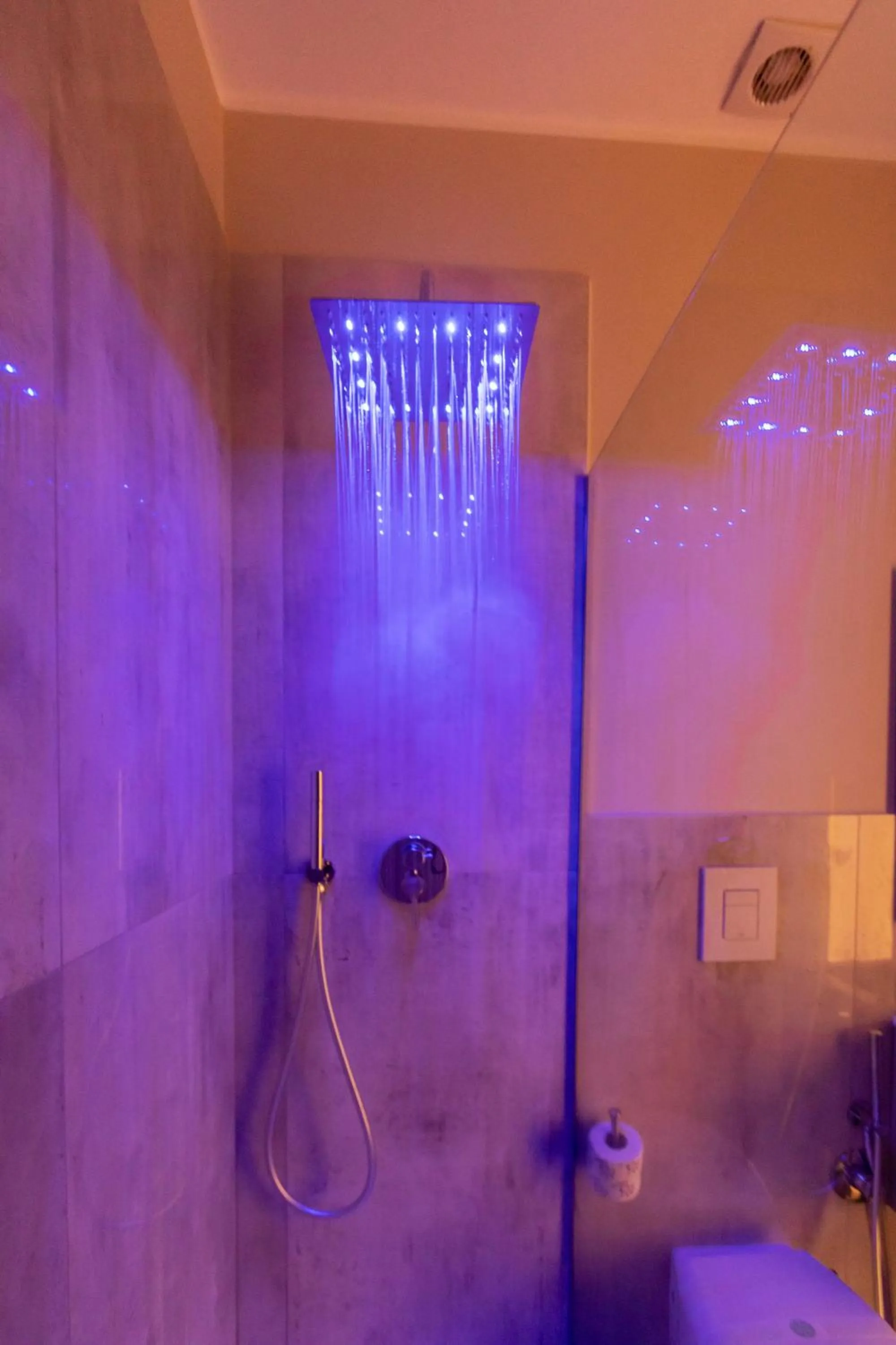 Shower in Suites 44 - Guesthouse close to Vaticano, San Pietro, Castel Sant'angelo