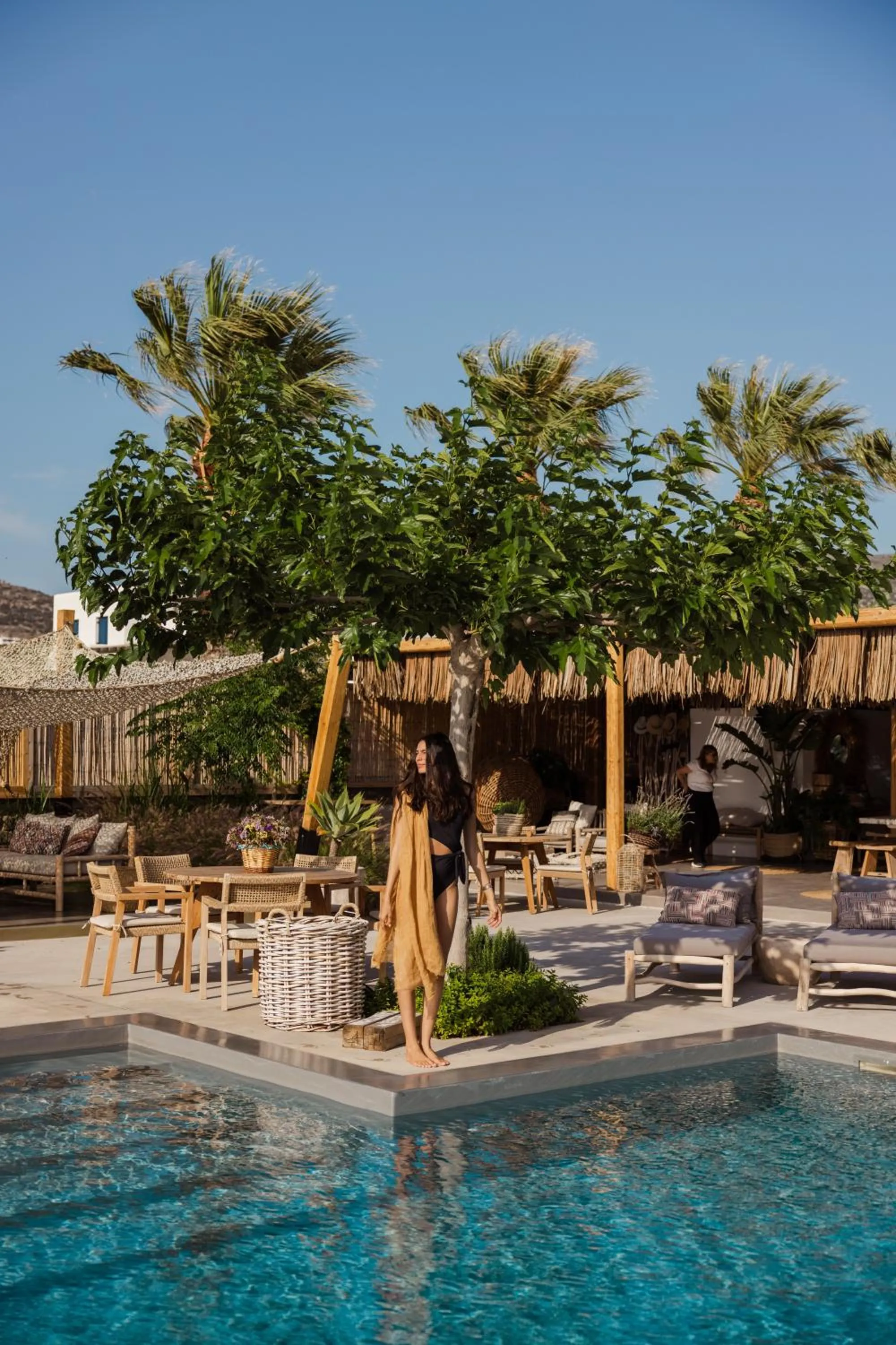 Swimming pool in Seesoo Paros Beachfront Resort