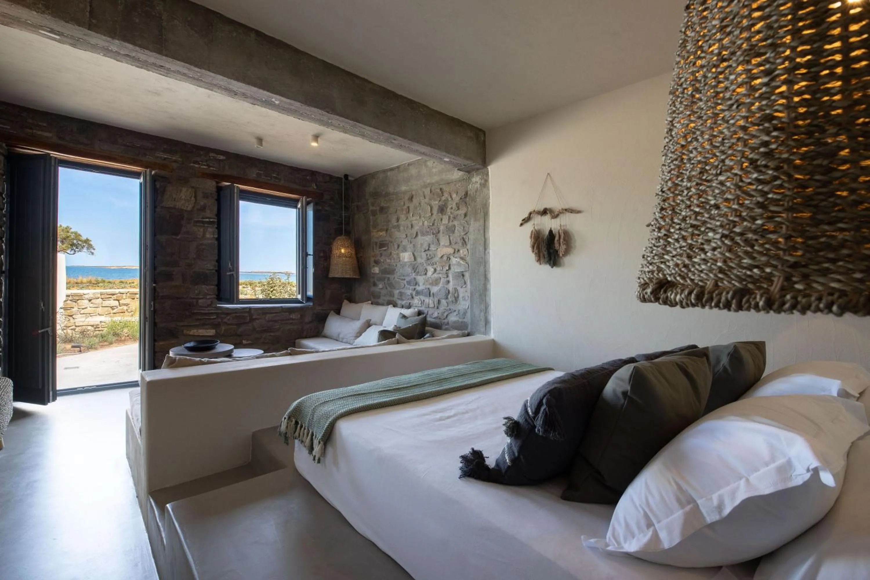 Photo of the whole room, Bed in Seesoo Paros Beachfront Resort