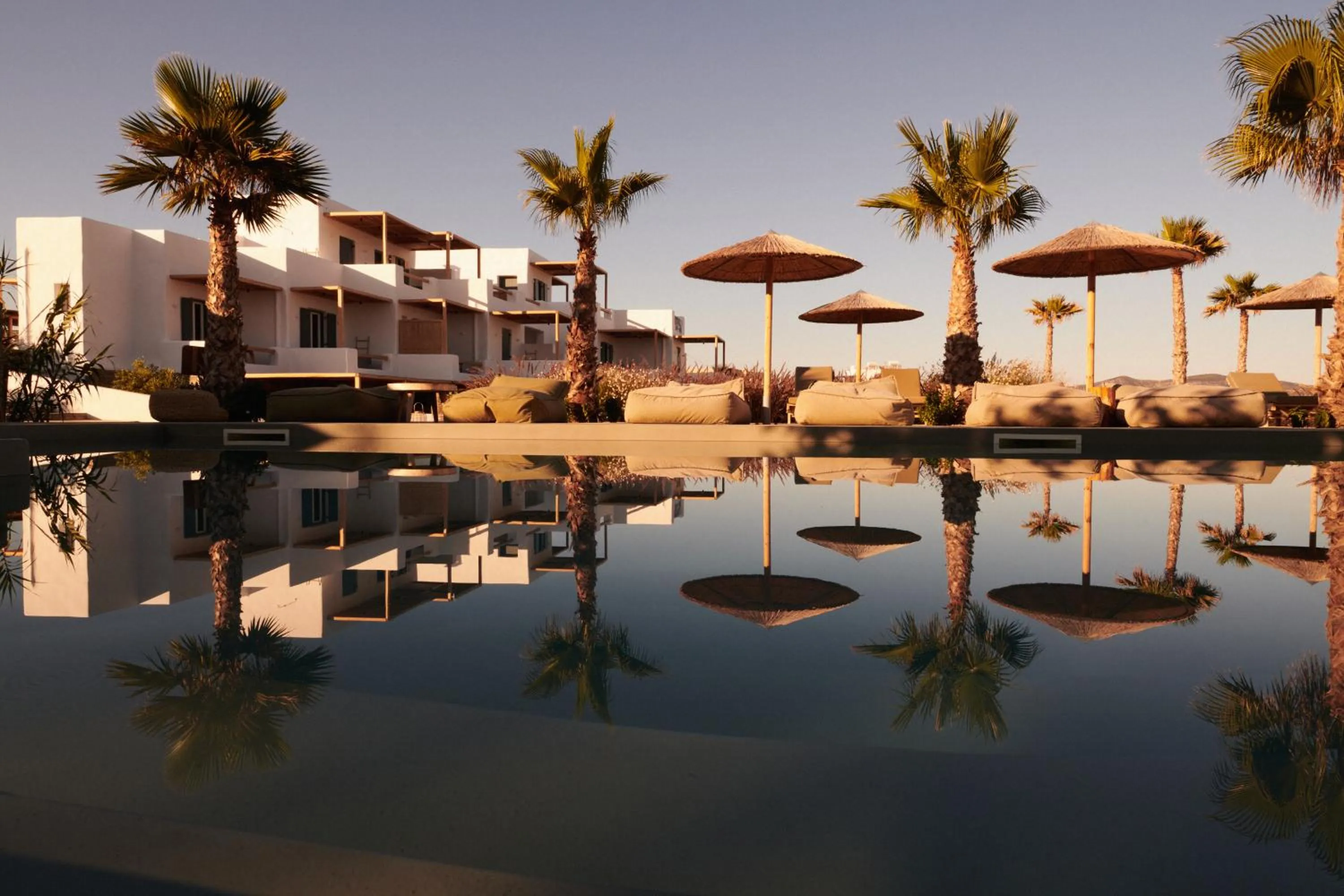 Swimming pool in Seesoo Paros Beachfront Resort