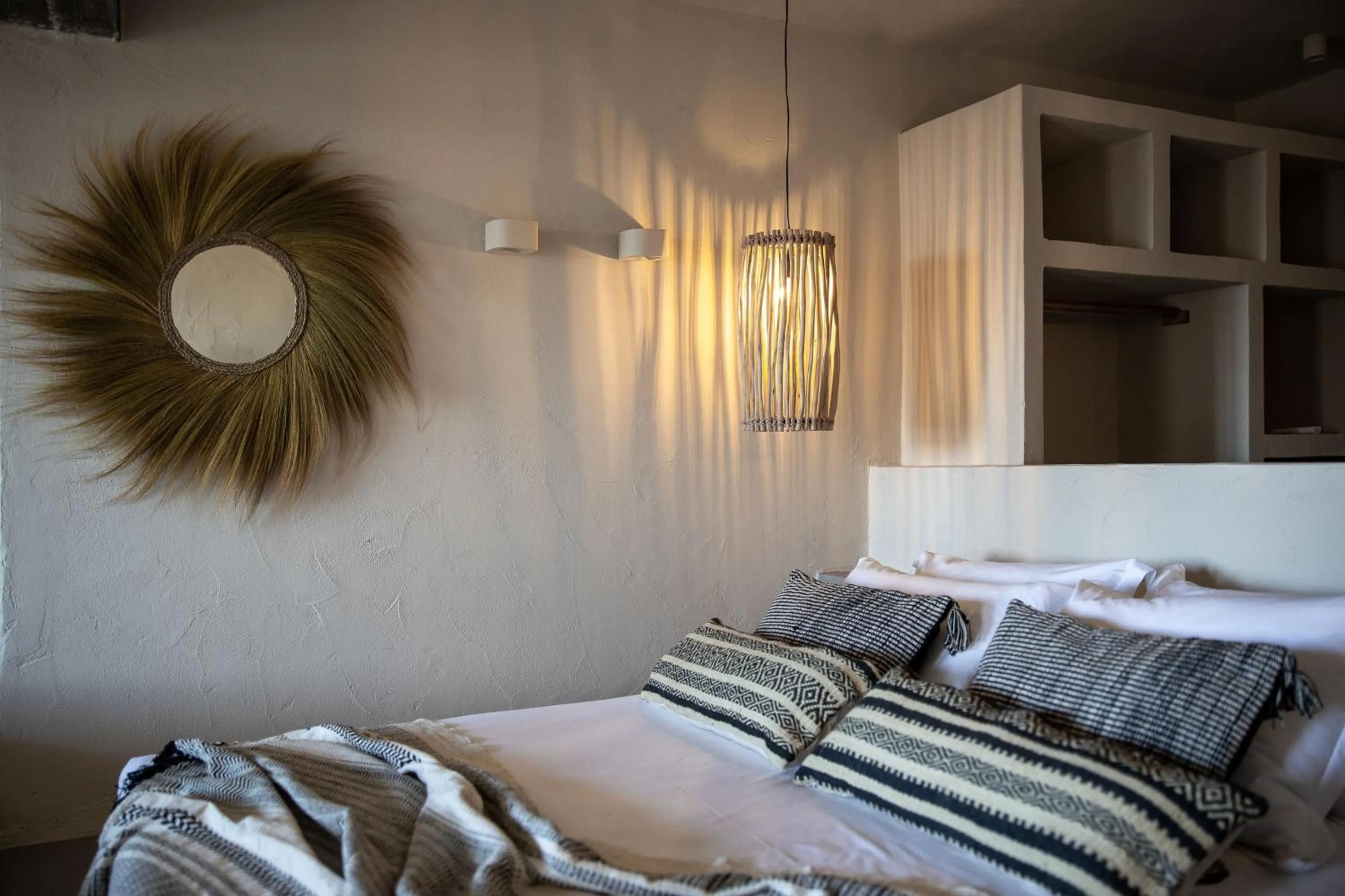 Bed in Seesoo Paros Beachfront Resort