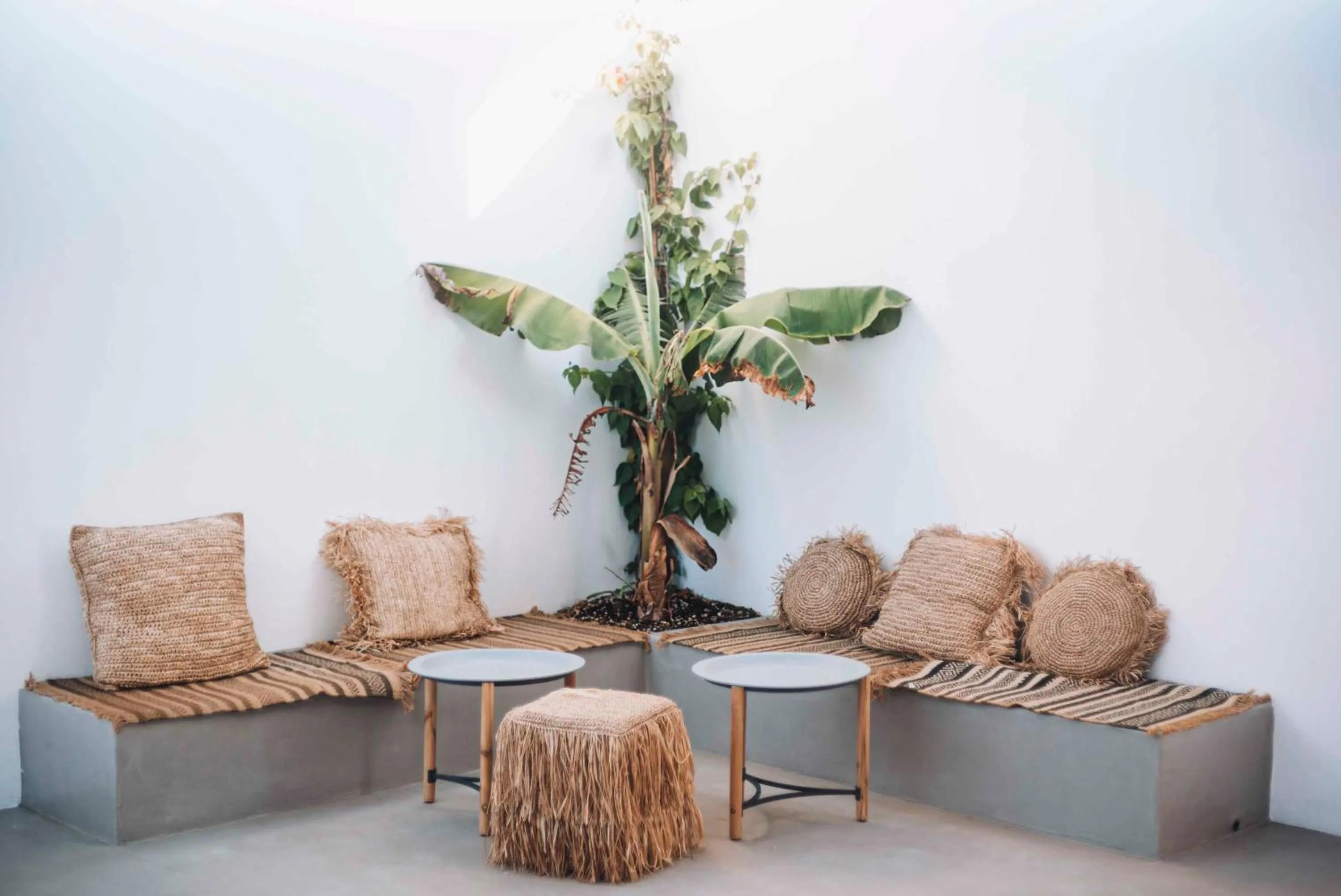 Seating area in Seesoo Paros Beachfront Resort