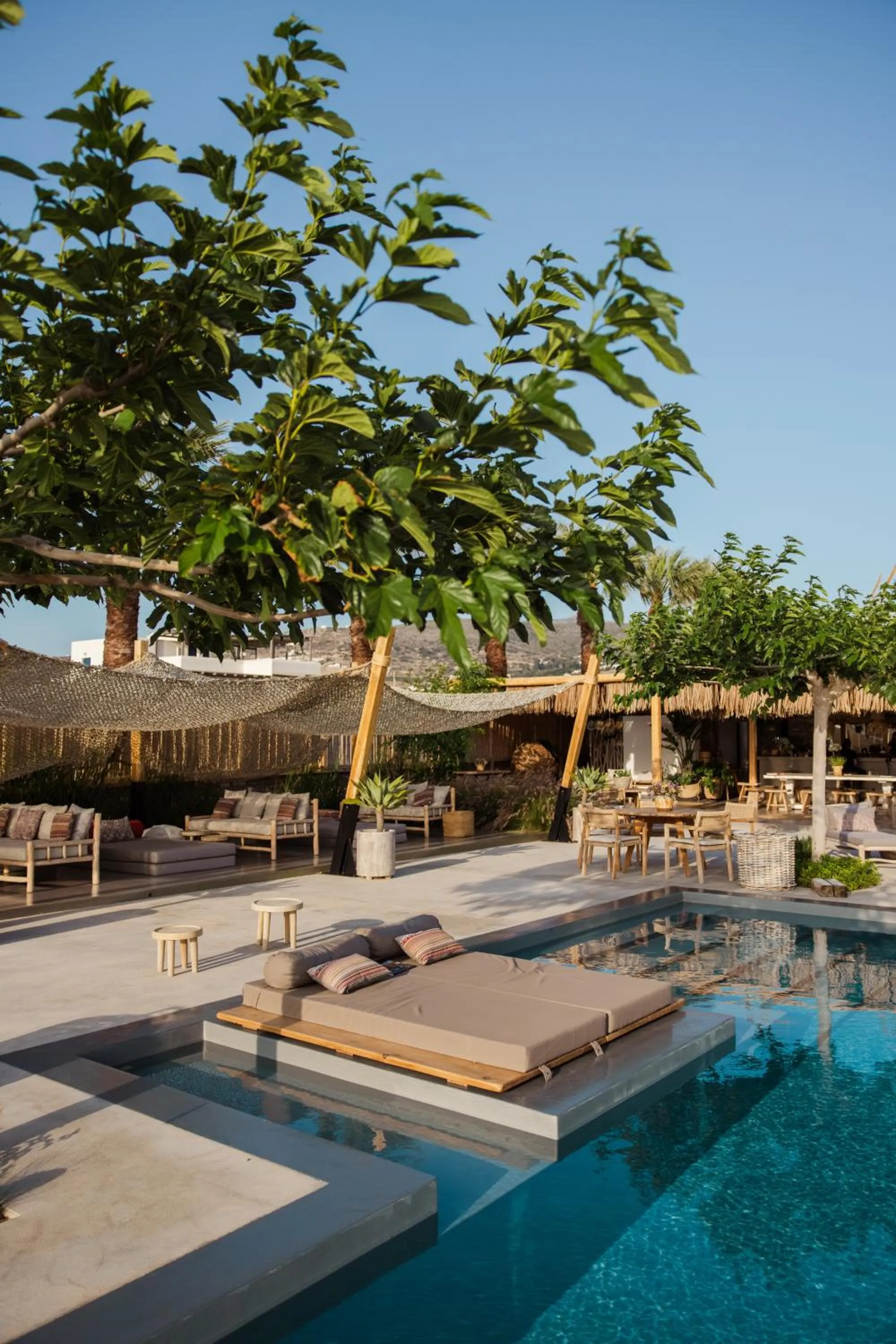 Swimming pool in Seesoo Paros Beachfront Resort