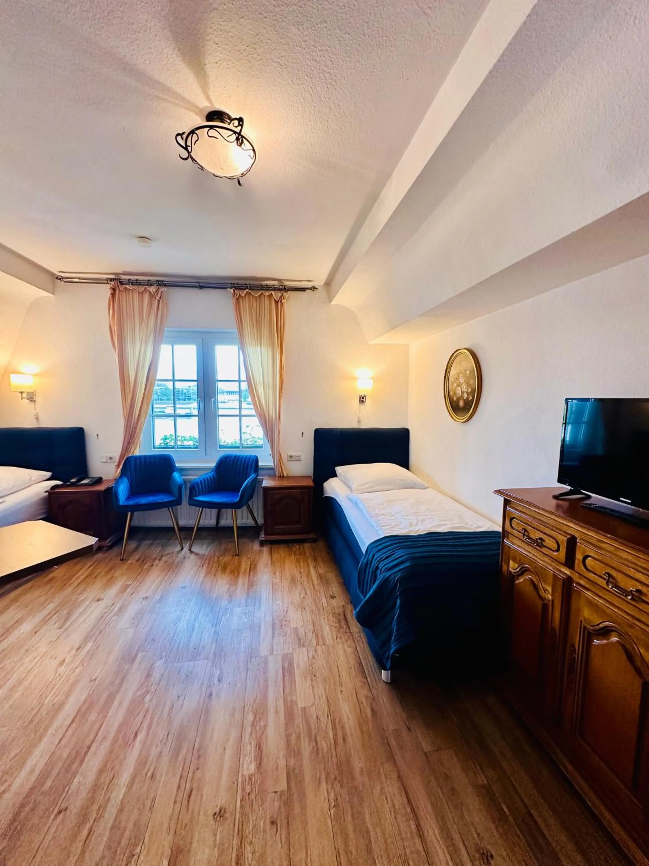 TV and multimedia, Bed in Altstadthotel Hayk am Rhein