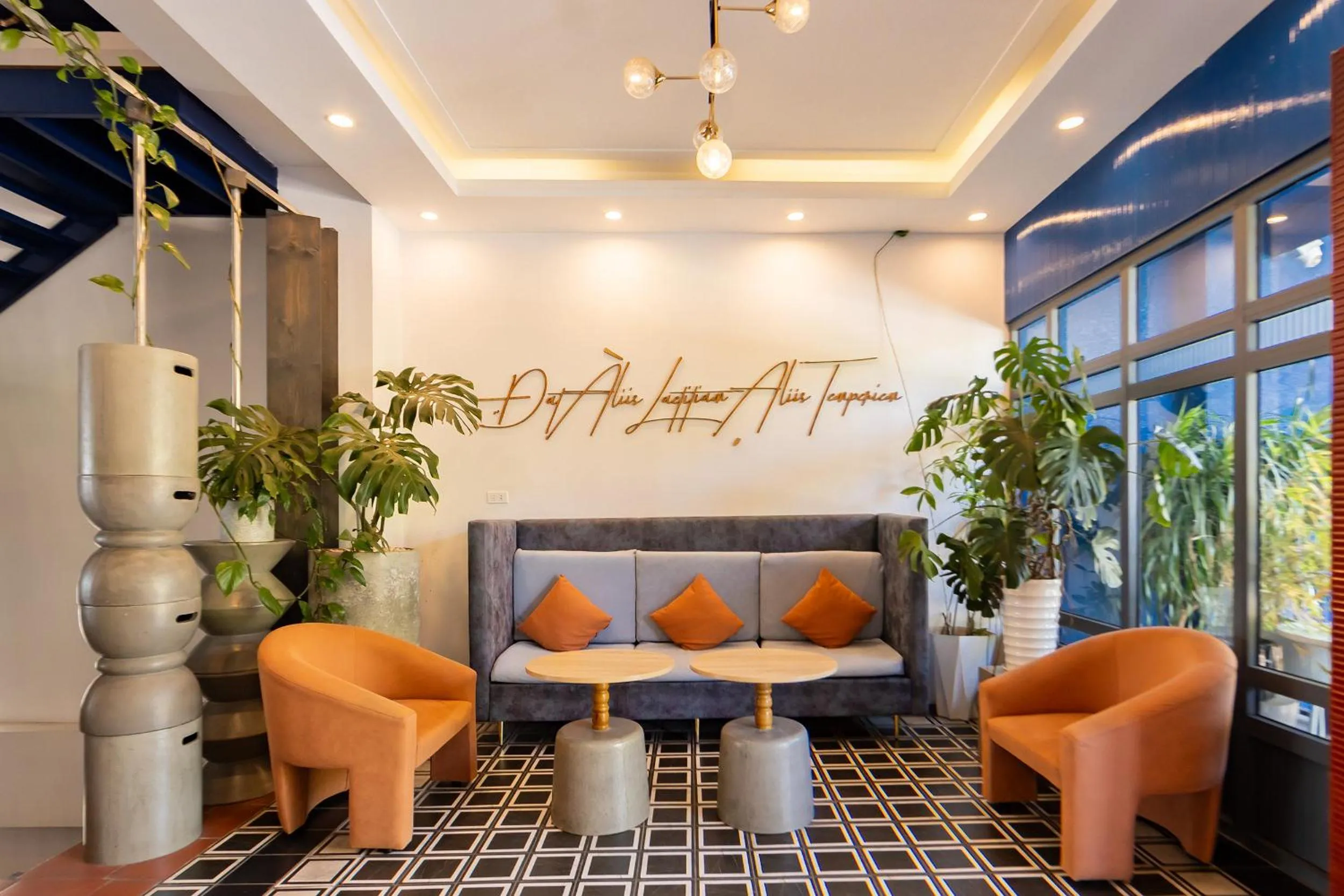 Lobby or reception in Casanova Dalat Hotel