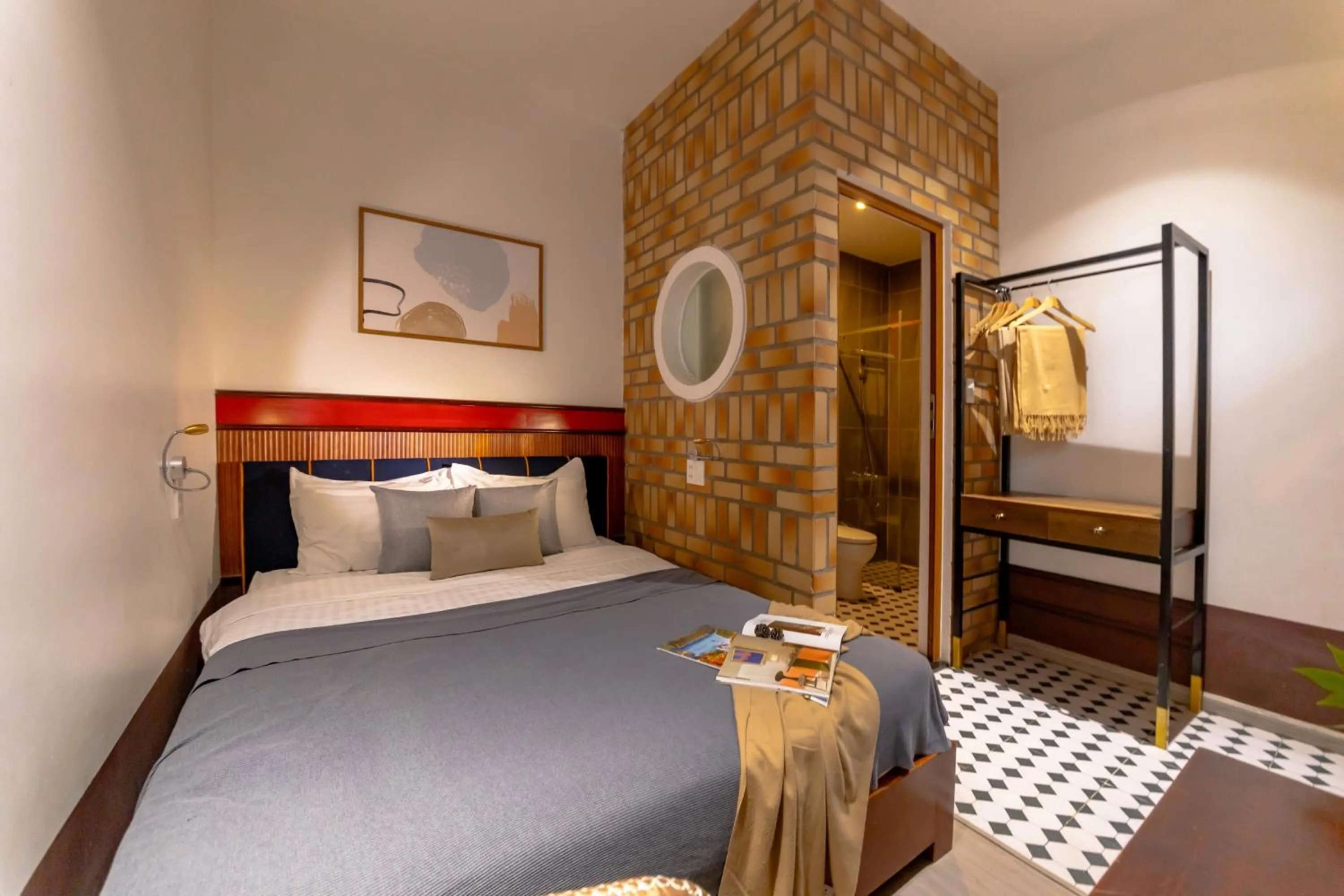 Photo of the whole room, Bed in Casanova Dalat Hotel