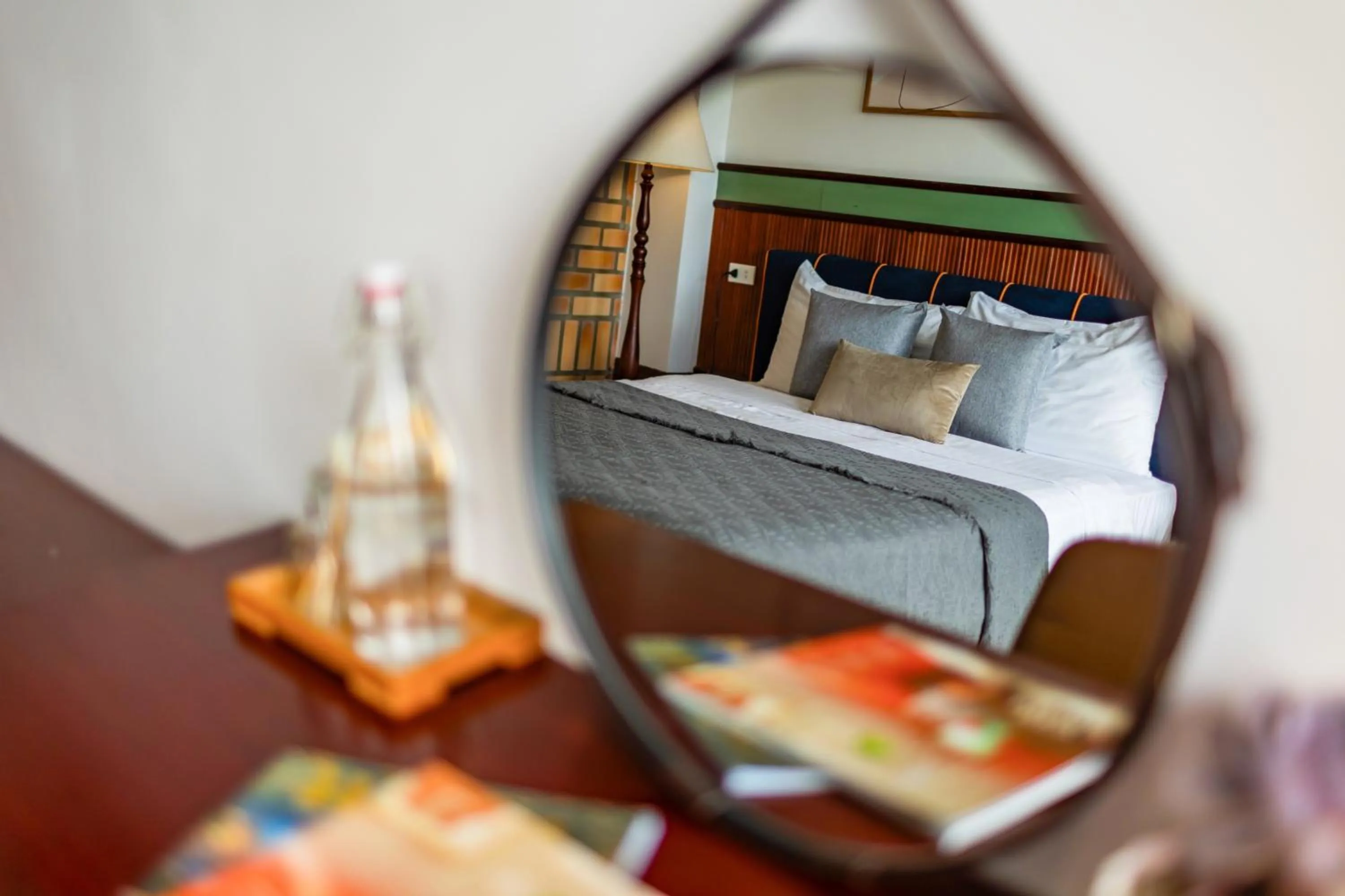 Bed in Casanova Dalat Hotel