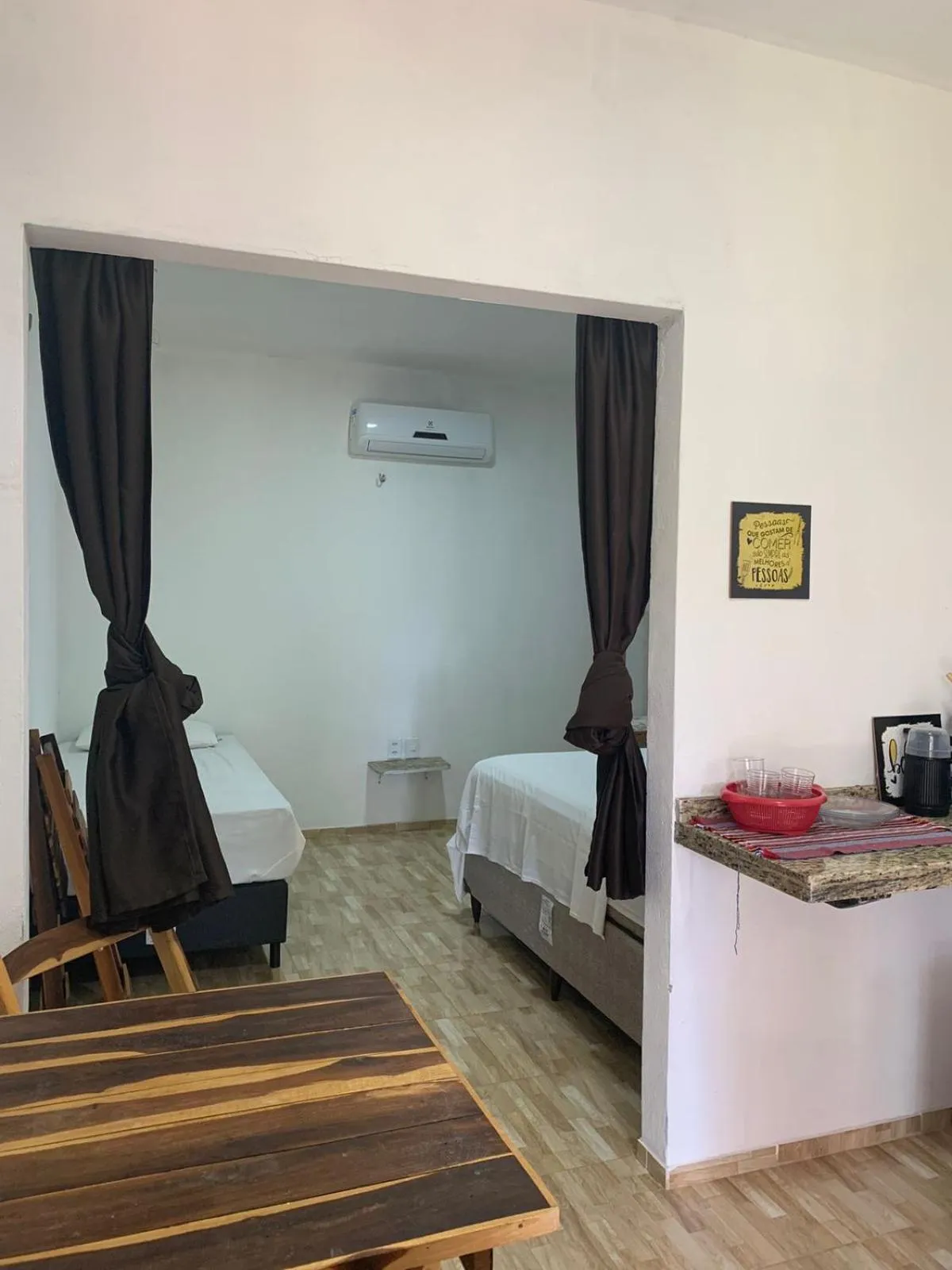 Bed in Flat Moitas - Sua casa na praia!