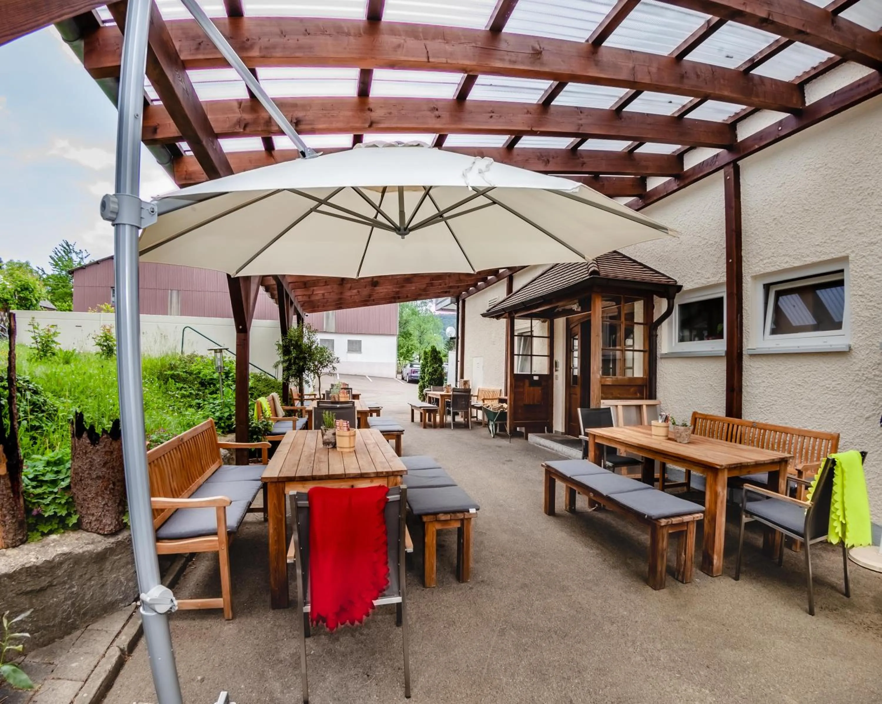 Garden in Hotel Grauleshof