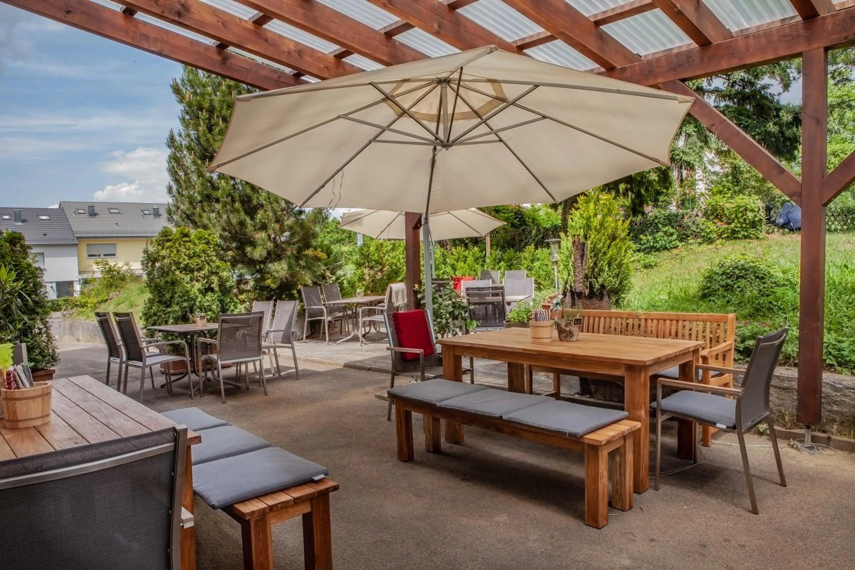 Garden in Hotel Grauleshof