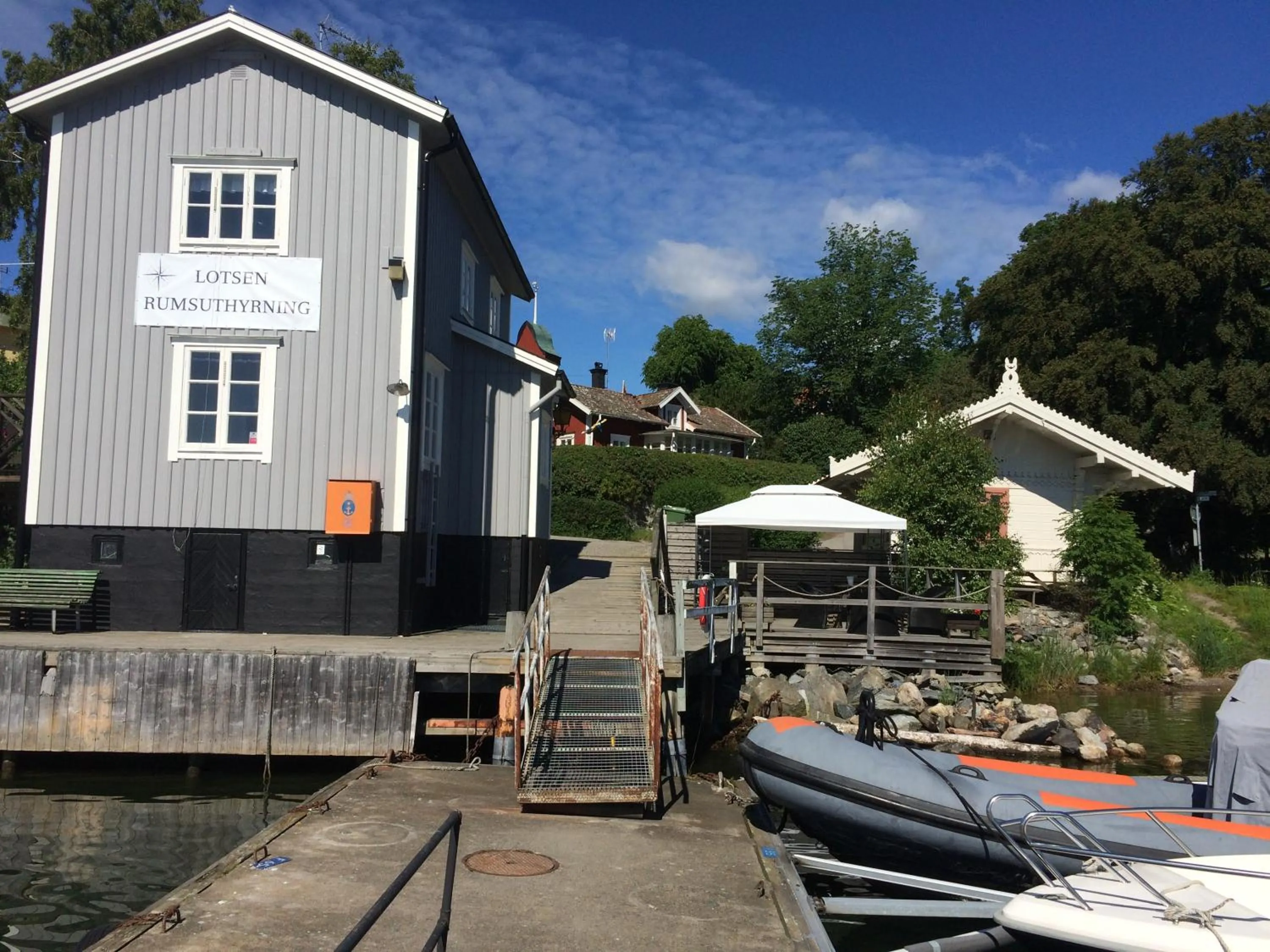 Property building in Vandrarhemmet Lotsen